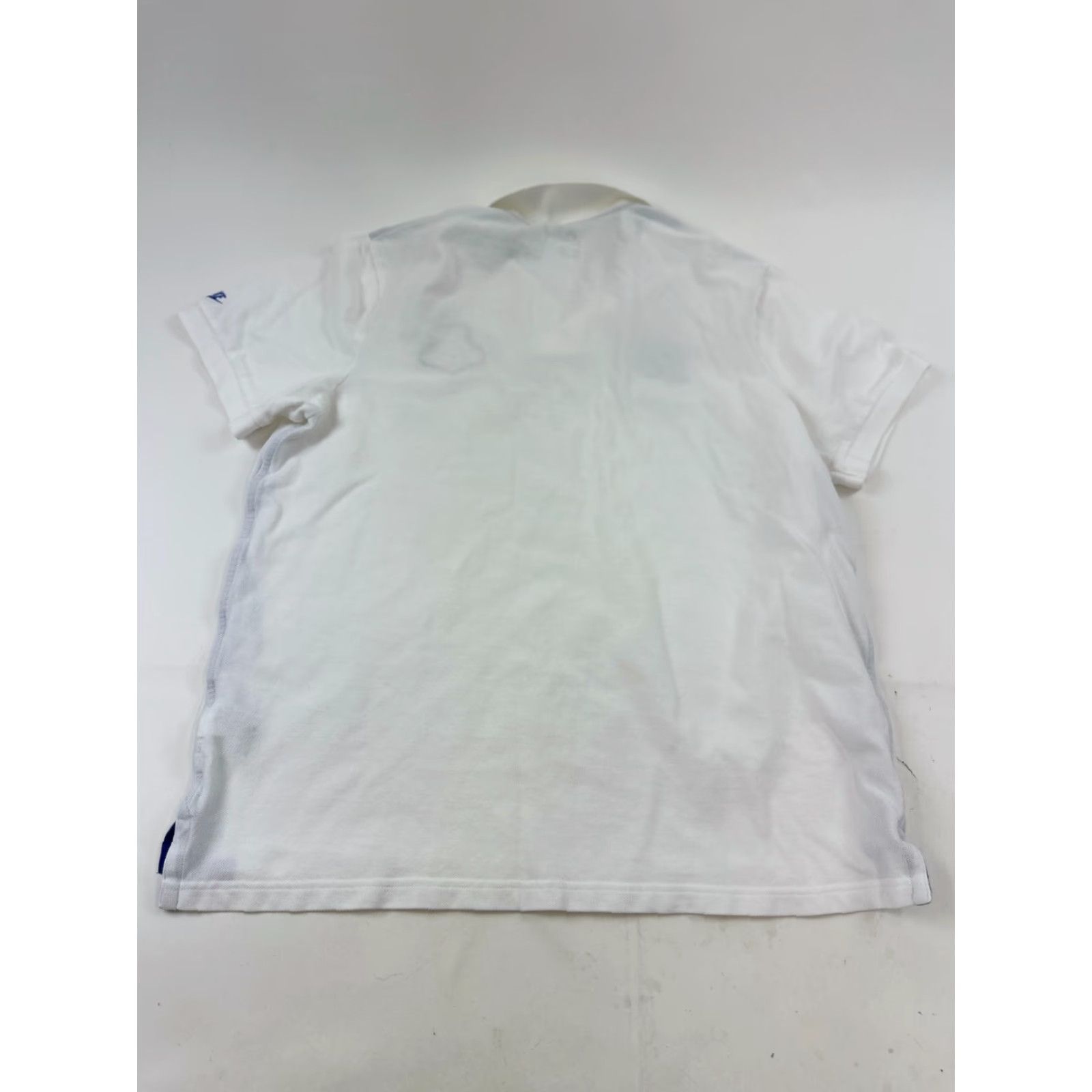 Nike VINTAGE Nike Men's Polo Shirt 2XL White Allez France Horse Race Golf Casual Short Sleeve Size US XXL / EU 58 / 5 - 2 Thumbnail