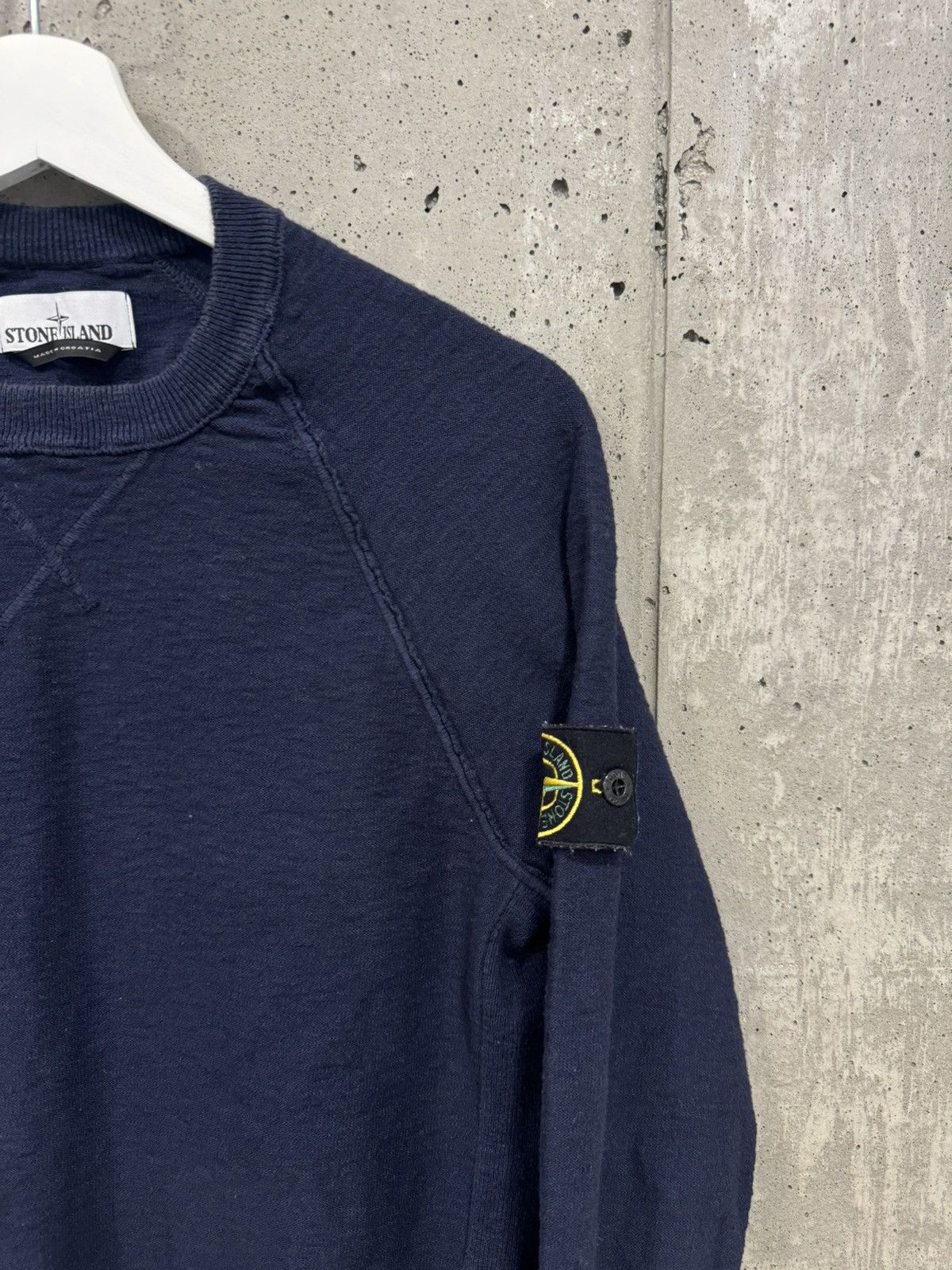 Stone Island Stone Island Marl Lightweight Knit Sweater Size M Size US M / EU 48-50 / 2 - 3 Thumbnail