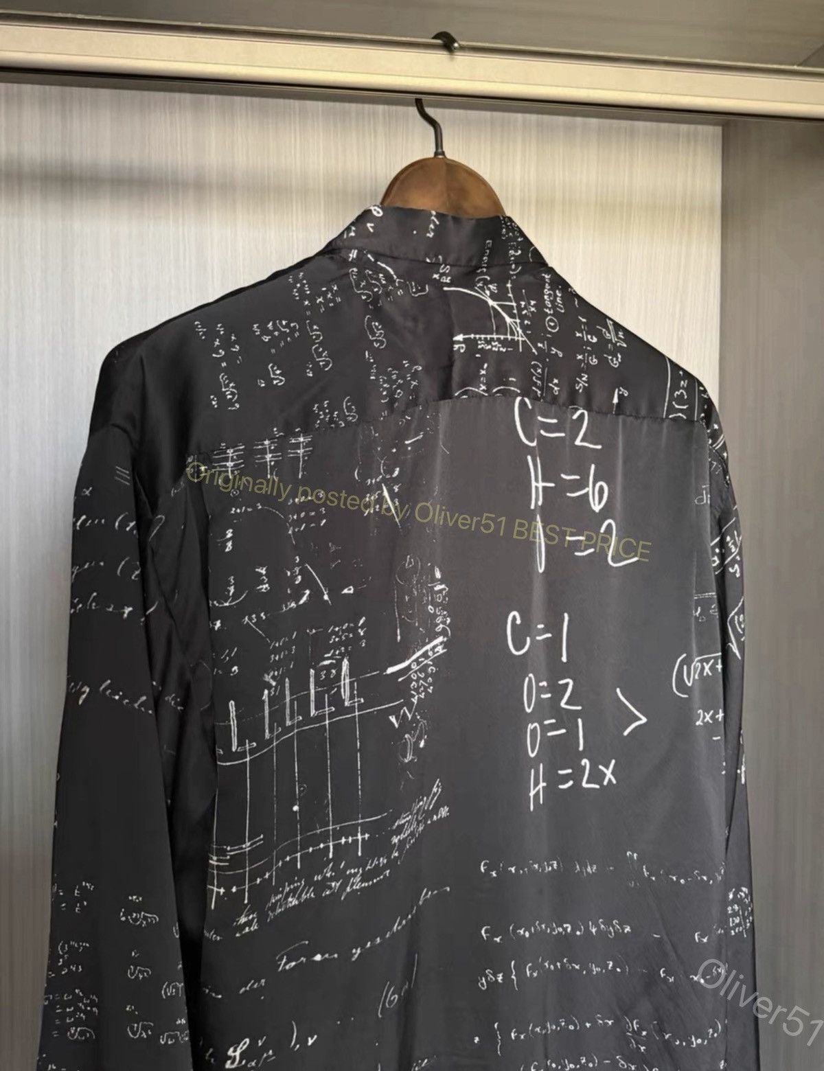 Geoffrey B. Small Geoffrey B. Small GBS manuscript silk shirt YYYY17/2610 Size US M / EU 48-50 / 2 - 5 Thumbnail