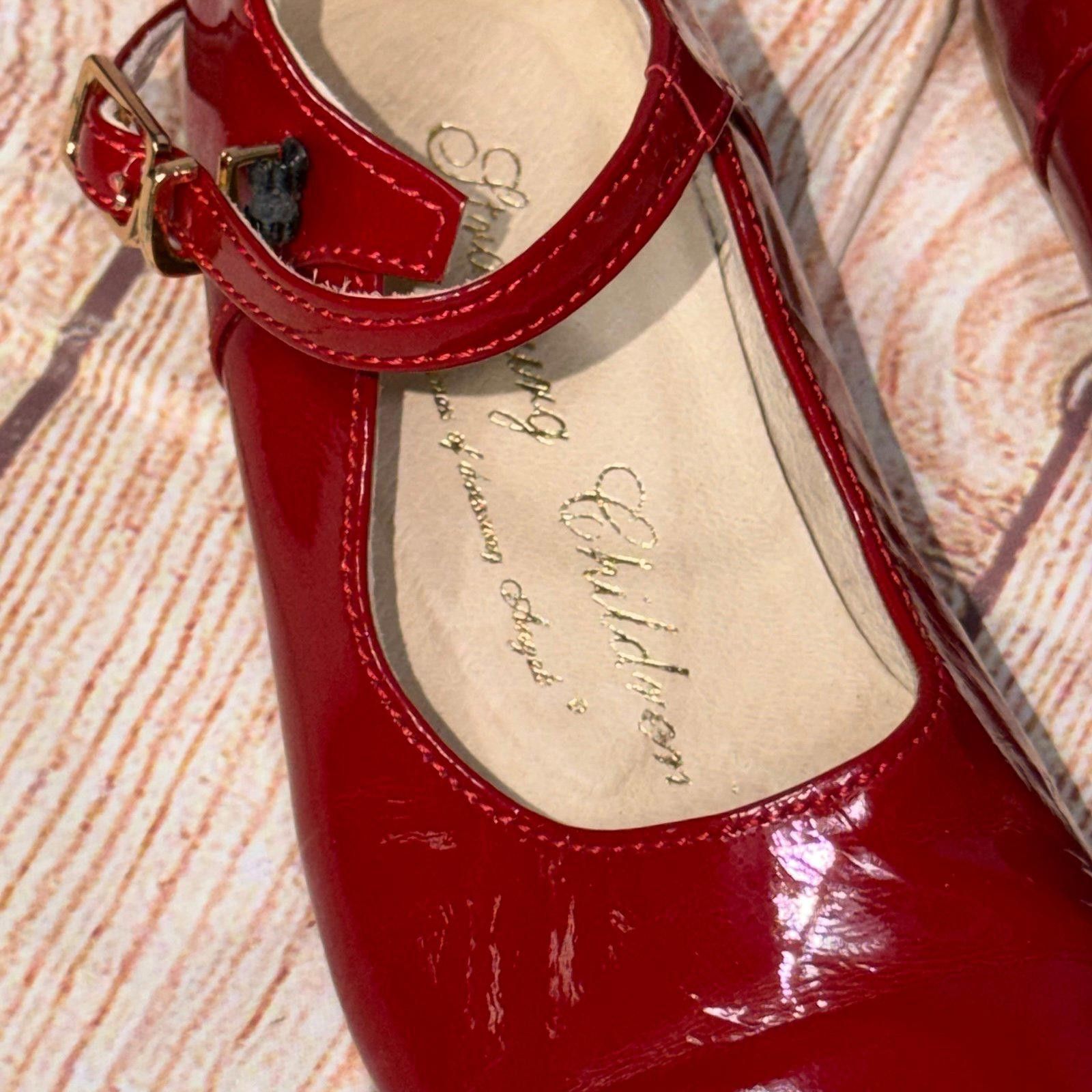 Other Strasburg Children Red Patent Leather Mary Jane Shoes Size 8 Size US 8 / IT 38 - 3 Thumbnail