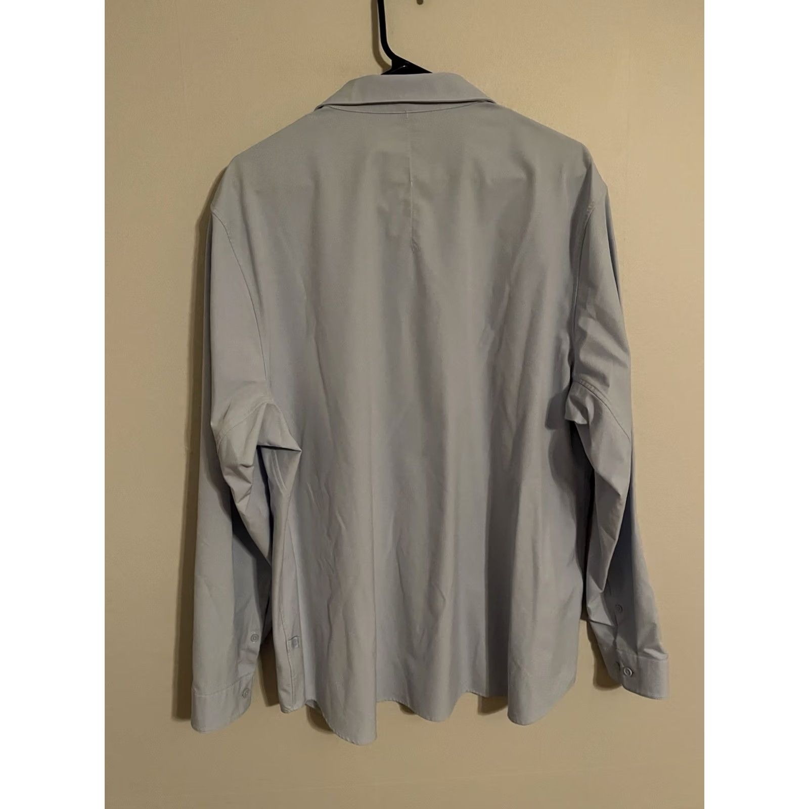 Lululemon Lululemon Commission Light Blue Long Sleeve Button Up Dress Shirt Mens 2XL Shirt Button-Up Casual Vintage No Size 48R - 3 Thumbnail