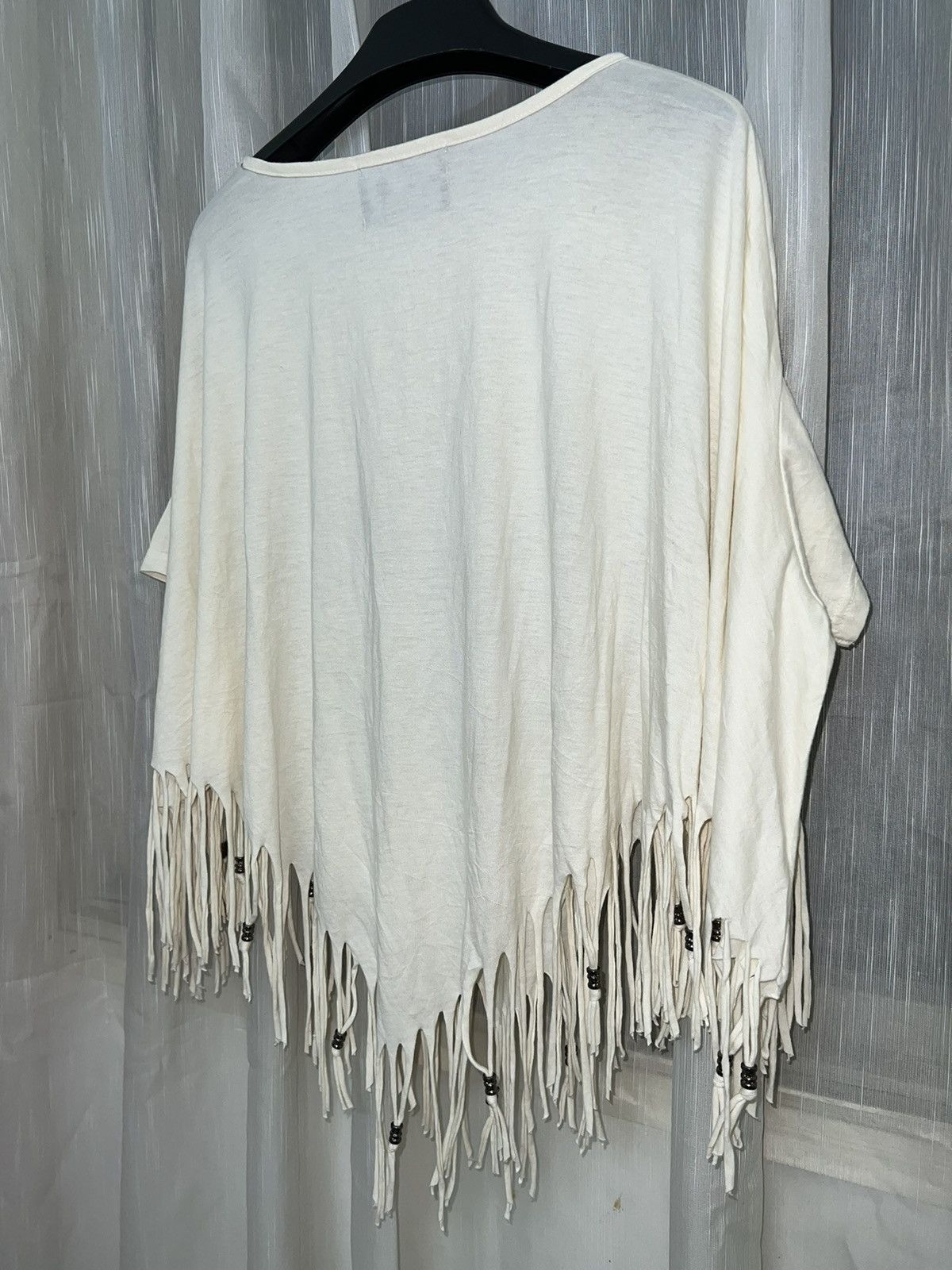 If Six Was Nine Oggetto poncho skull top ☠️🖤 Size ONE SIZE - 16 Thumbnail