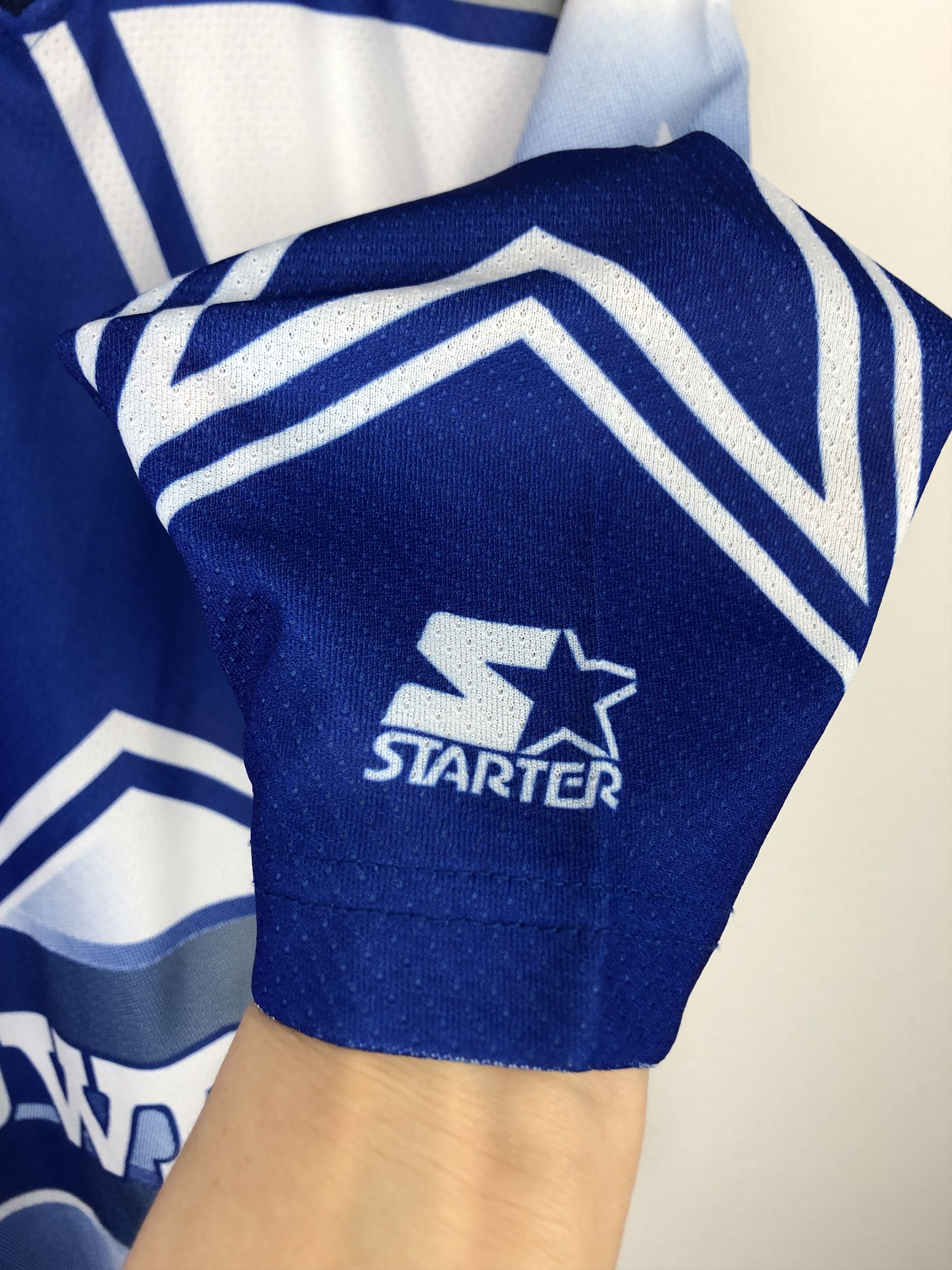 Starter Vintage 90's Starter Dallas Cowboys NFL Hockey Jersey Size US L / EU 52-54 / 3 - 5 Thumbnail