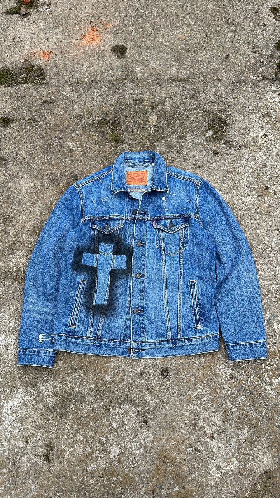 Japanese Brand × Levi's Crazy Vintage Custom Levis Denim Jacket Size US L / EU 52-54 / 3 - 1 Thumbnail