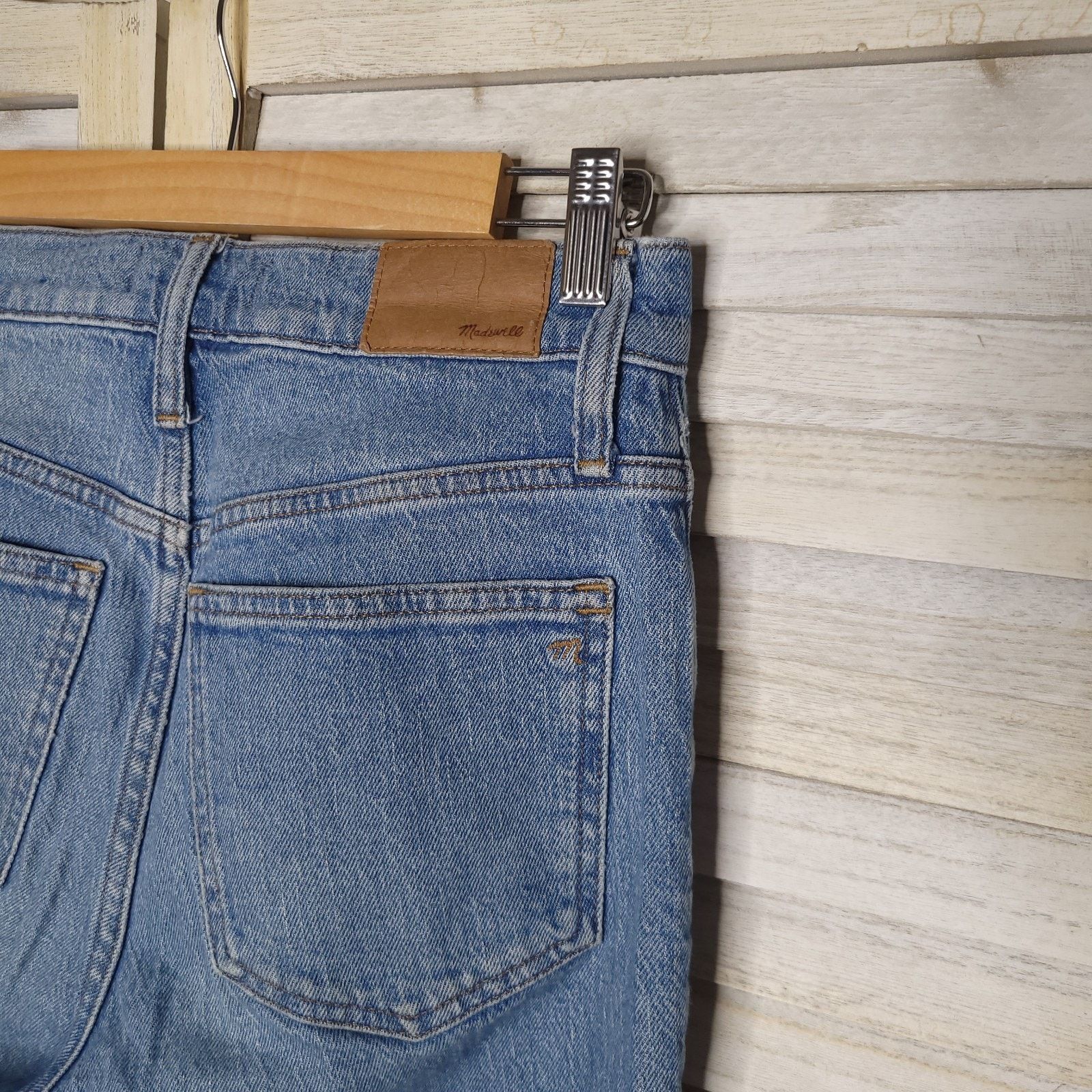 Madewell Madewell Jeans The Perfect Vintage Straight Jean Womens 25T Size 28" / US 6 / IT 42 - 7 Thumbnail
