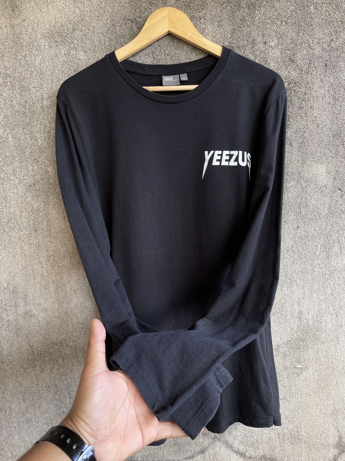 Kanye West Rare🔥KANYE WEST x ASOS YEEZUS Us Tour Long Sleeve Size US M / EU 48-50 / 2 - 7 Thumbnail