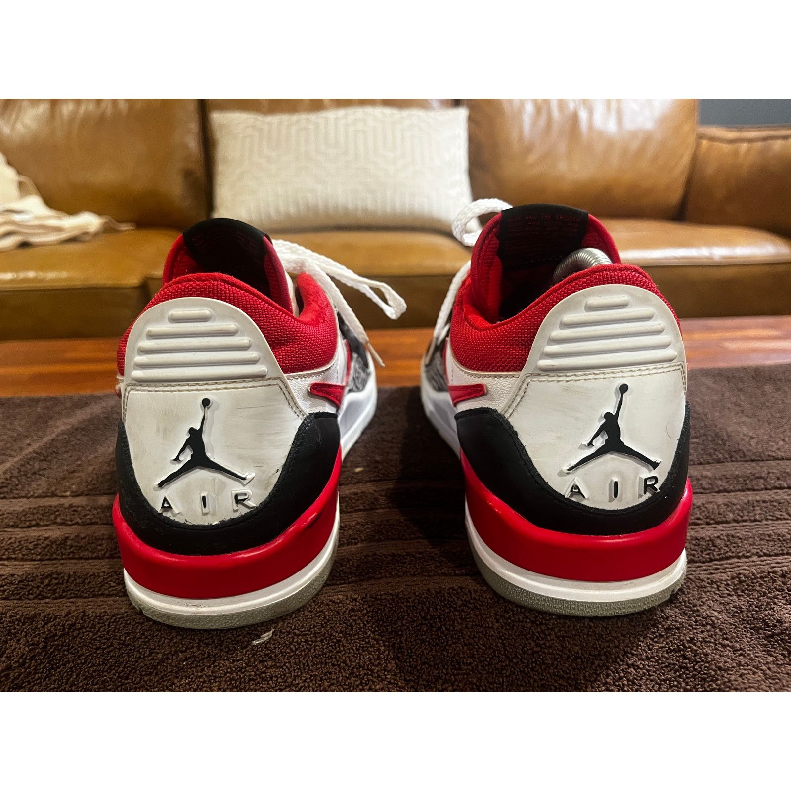 Nike Nike Air Jordan Legacy 312 Low Sneakers Fire Red Men's 8.5 Size US 8.5 / EU 41-42 - 7 Thumbnail
