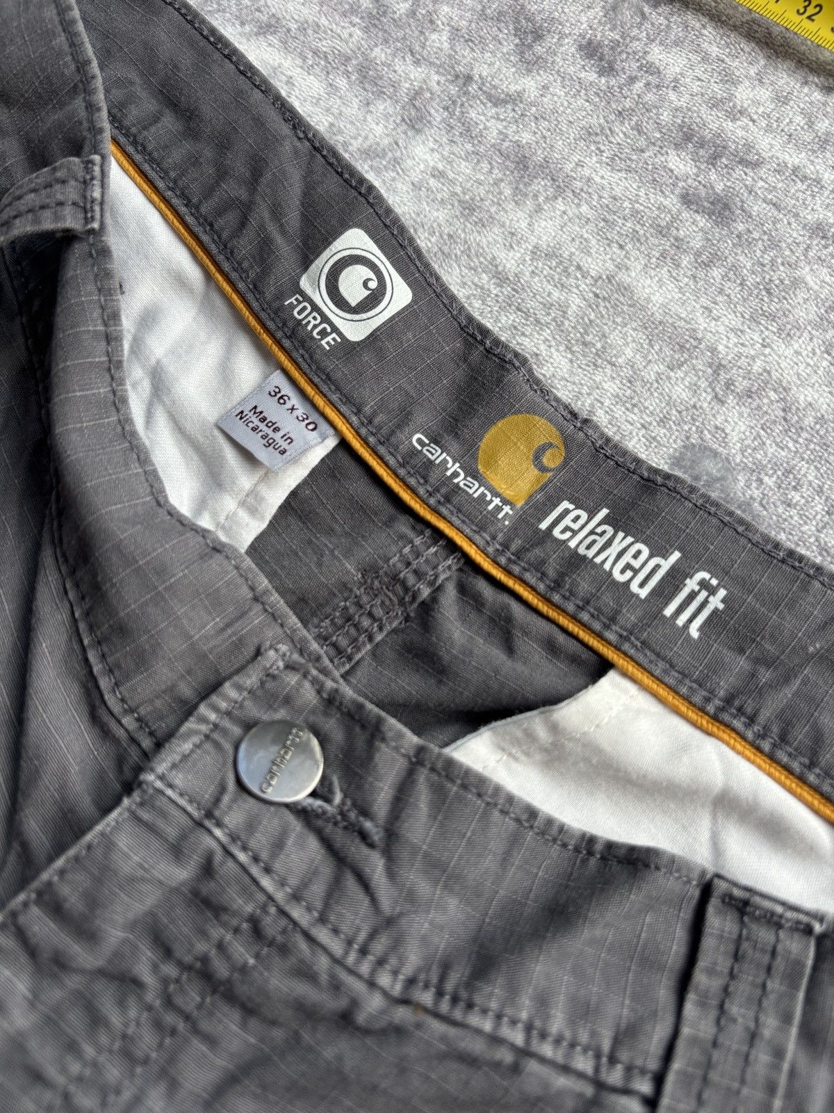 Carhartt Carhartt Force Relaxed Fit Grey Cargo Work Pants Size US 36 / EU 52 - 7 Thumbnail