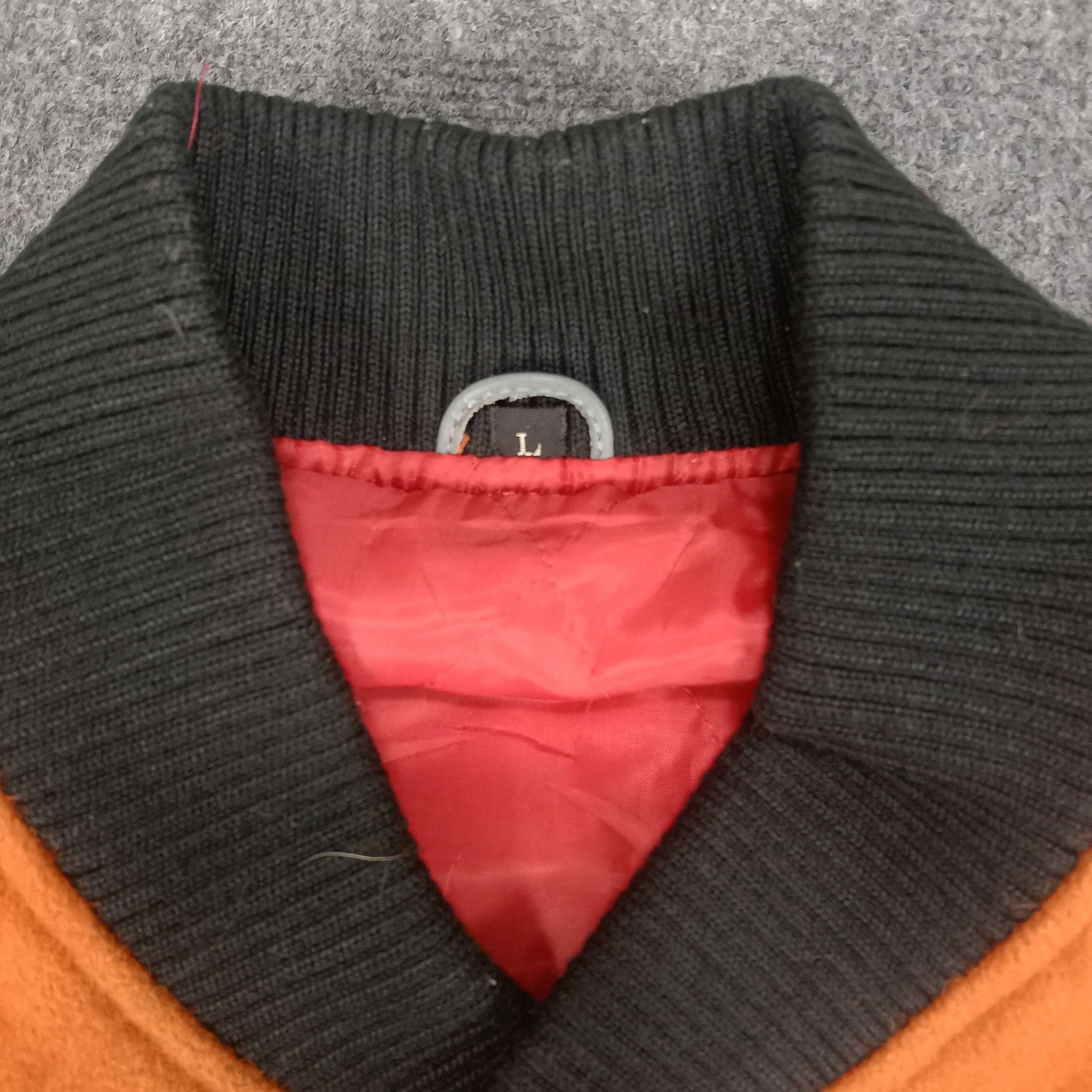 If Six Was Nine × Japanese Brand × Vintage Punk Skulls Japanese Style Embroidery Varsity Jacket Size US L / EU 52-54 / 3 - 6 Thumbnail