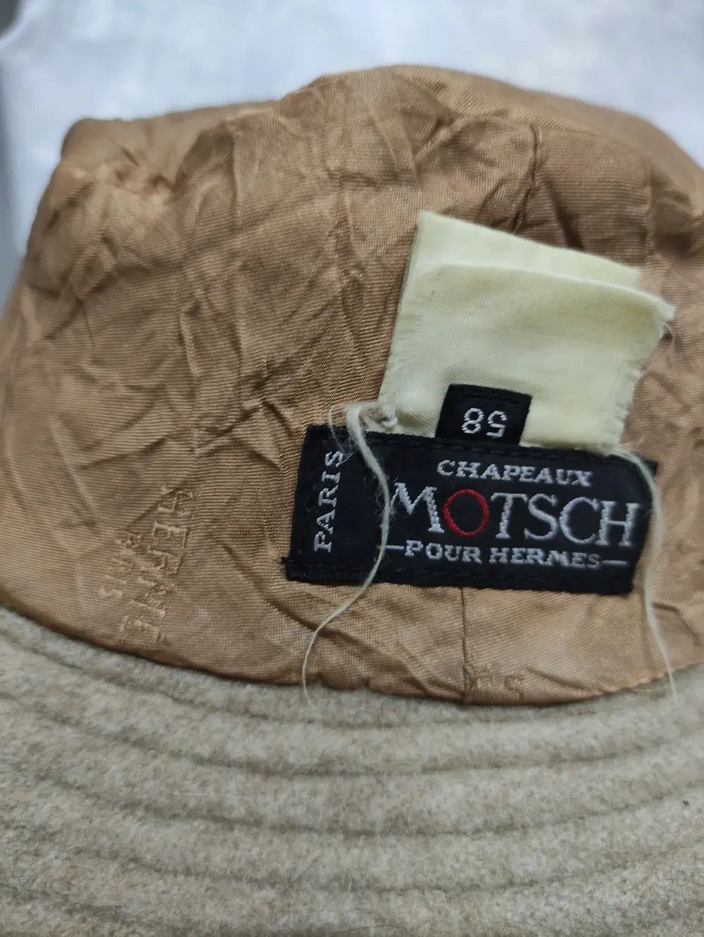 Hermes CHAPEAUX MOTSCH POUR HERMES VINTAGE BUCKET HAT Size ONE SIZE - 8 Thumbnail
