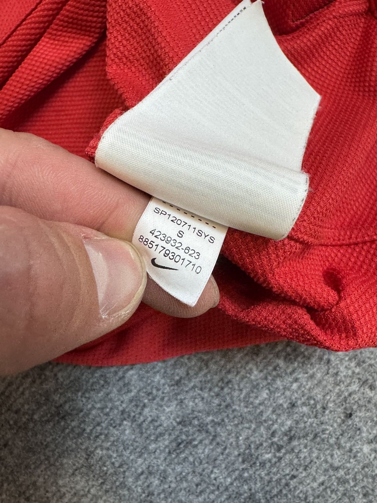 Nike Vintage jersey Nike Manchester United football 2011-12 Size US M / EU 48-50 / 2 - 11 Thumbnail