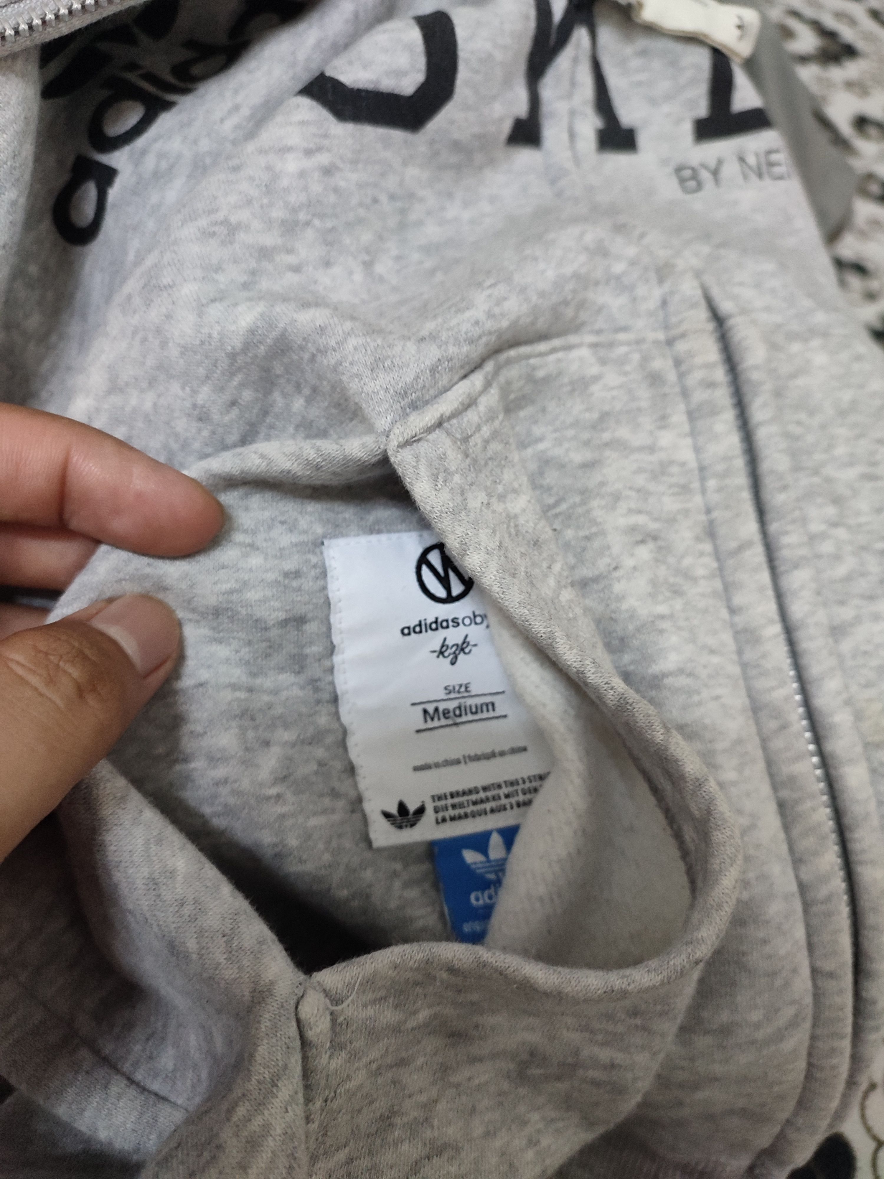 Adidas Vtg Adidas x Neighborhood Luker Zipper Hoodie Size US M / EU 48-50 / 2 - 11 Thumbnail