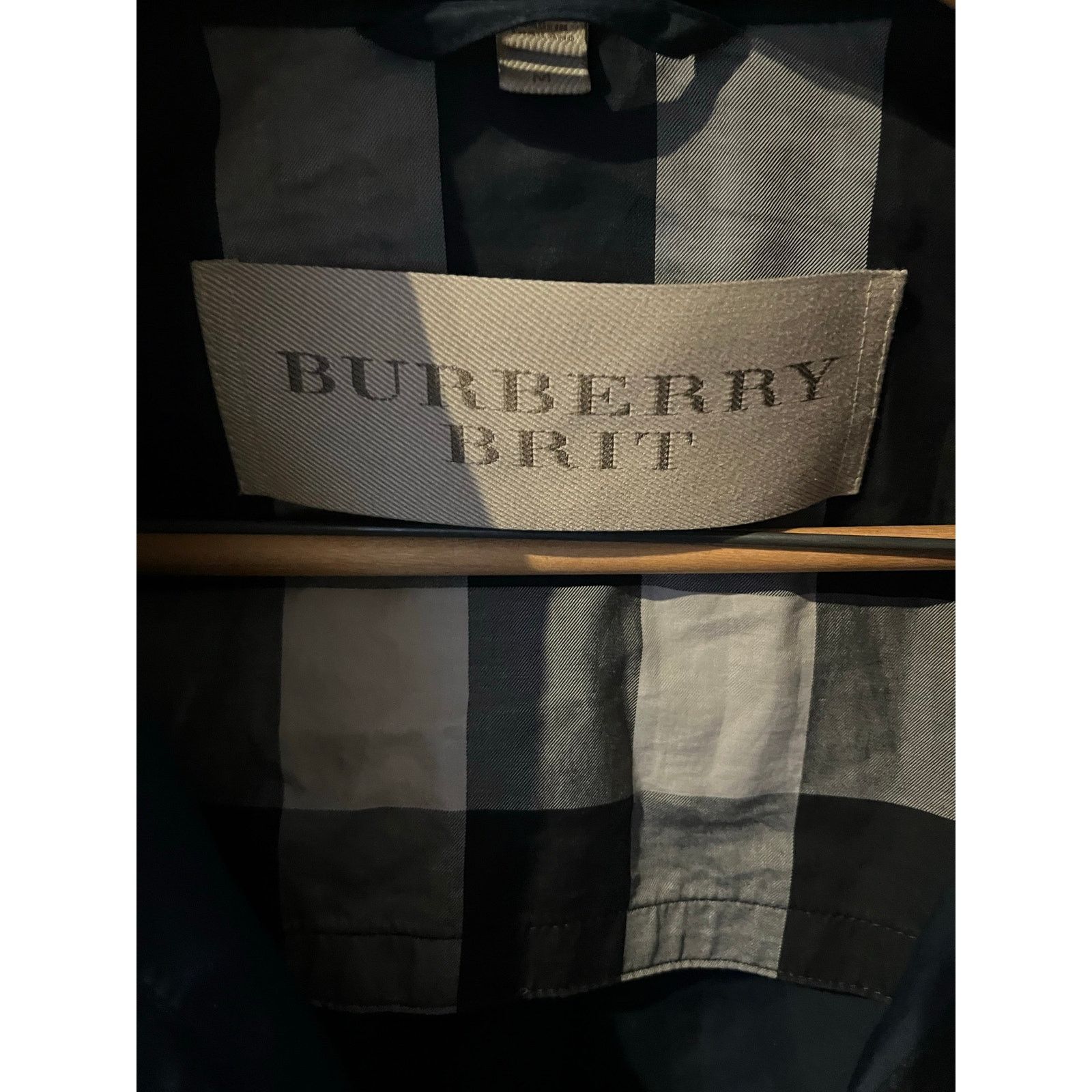 Burberry Burberry - Brit 'Brettson' Field Jacket / M Blue Size US M / EU 48-50 / 2 - 5 Thumbnail