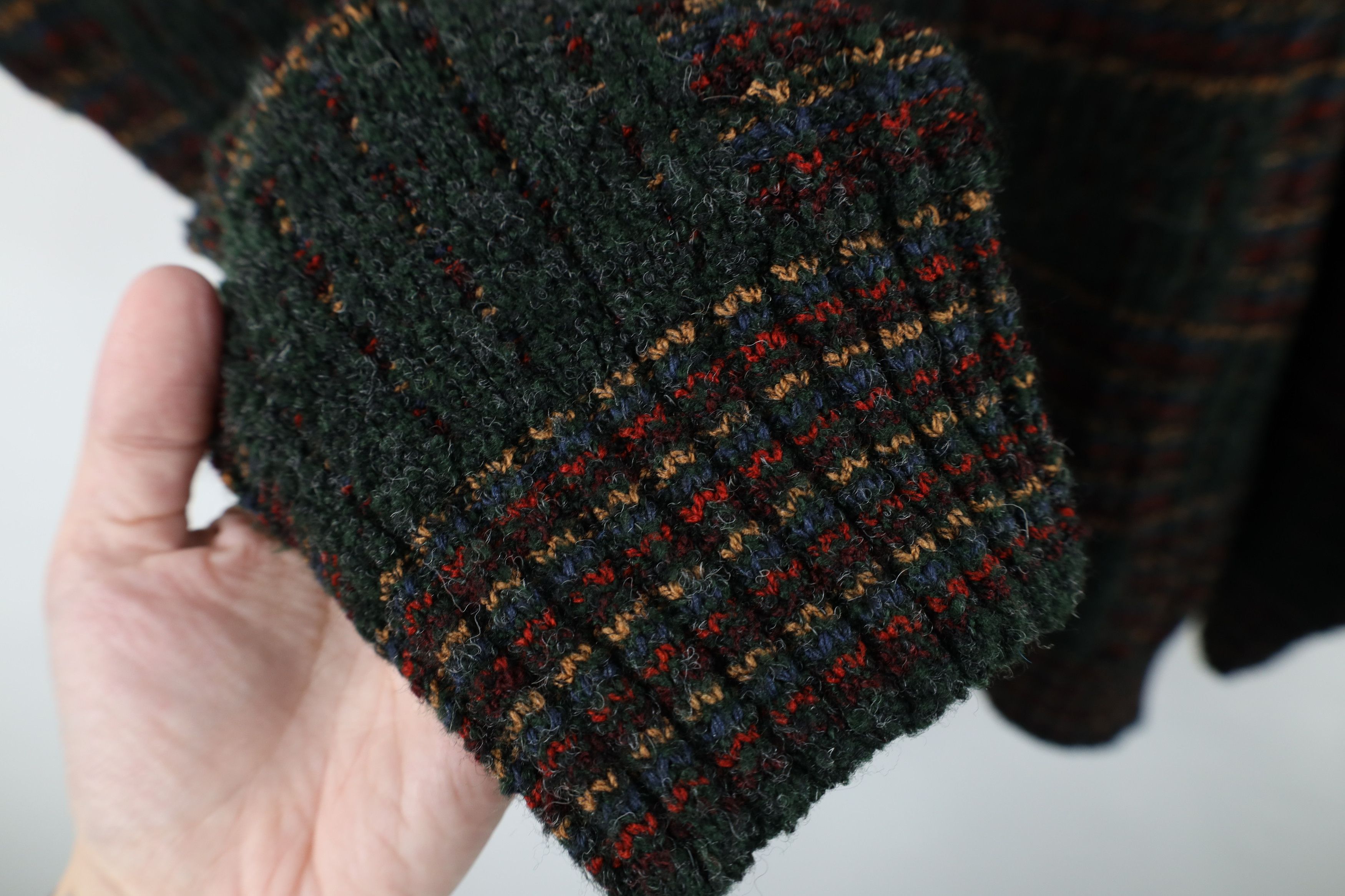 Vintage Vintage 90s Streetwear Checkered Wool Blend Knit Sweater USA Size US M / EU 48-50 / 2 - 5 Thumbnail