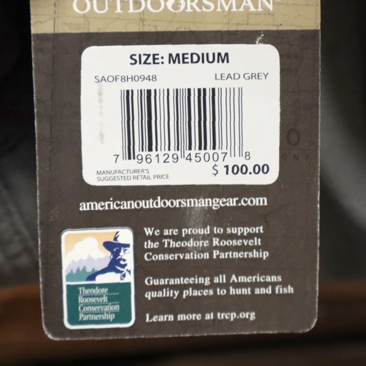 Vintage The American Outdoorsman Fleece Lined Jac Shirt Jacket Gray Men's M Size US M / EU 48-50 / 2 - 6 Thumbnail