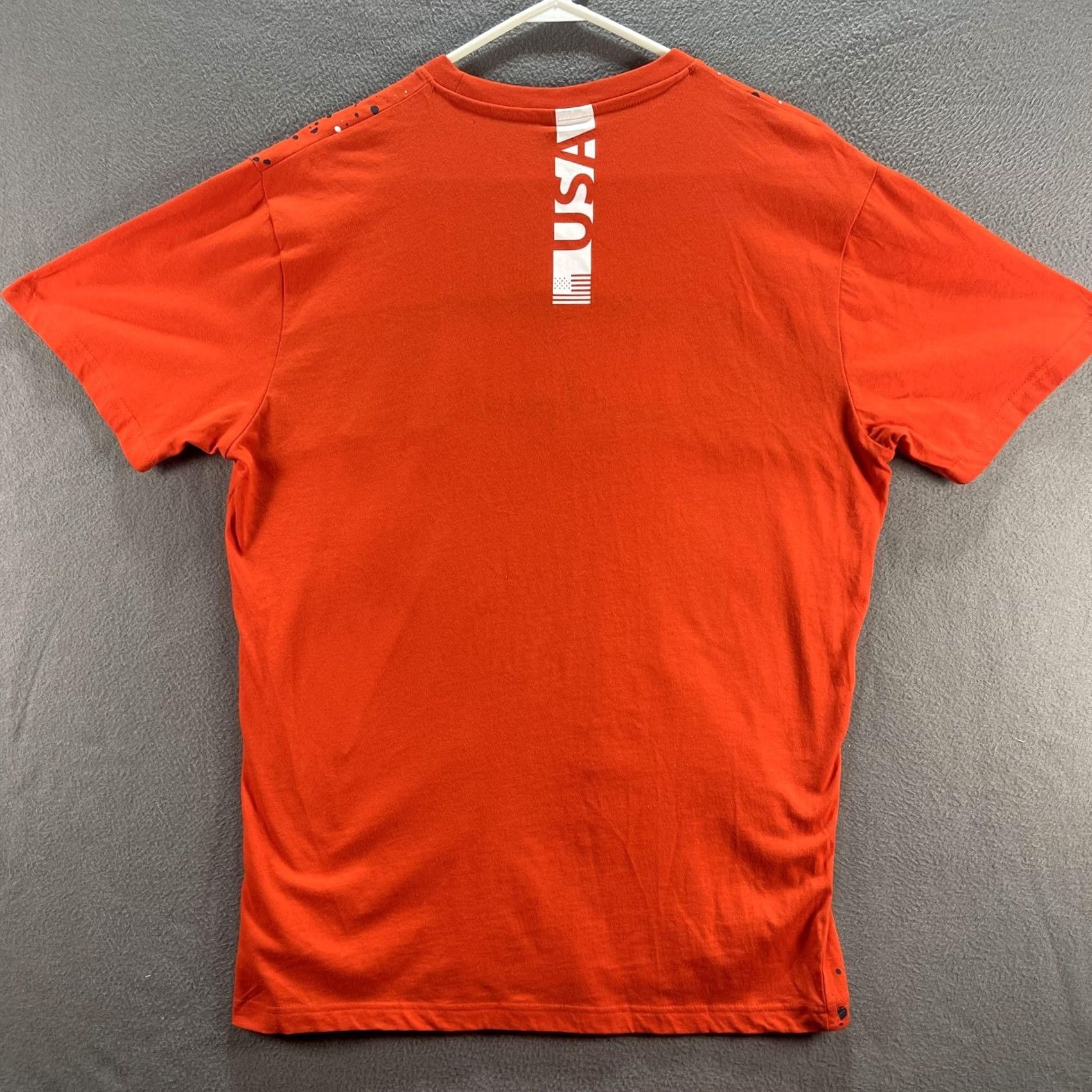 Southpole VINTAGE Southpole NASA Shirt Mens Large Orange Black Splatter Crewneck USA Space Tee Size US L / EU 52-54 / 3 - 3 Thumbnail