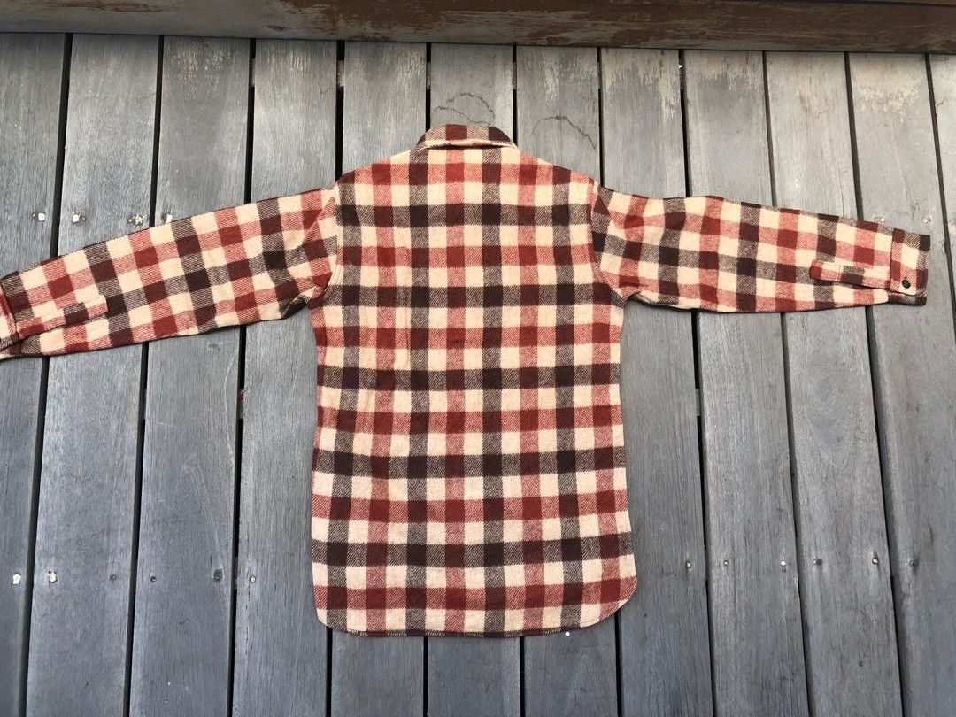 Woolrich Woolen Mills Vintage Woolrich Buffalo Check Wool Shirt USA CPO Size US S / EU 44-46 / 1 - 2 Thumbnail