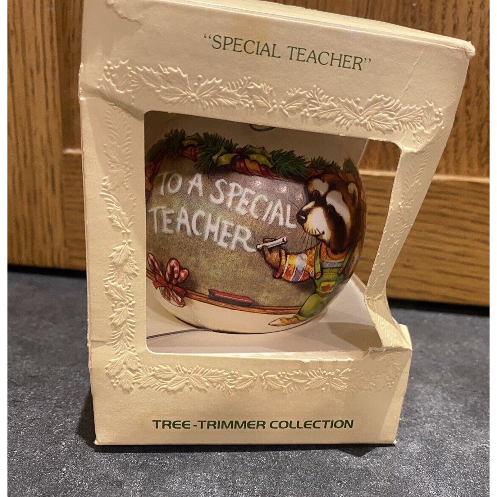 Other 1979 Hallmark Special Teacher Satin Ornament Size ONE SIZE - 1 Thumbnail