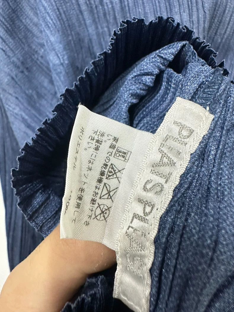 Issey Miyake Issey miyake size 3 Denim pleated jacket 2504-Nextarrow Size M / US 6-8 / IT 42-44 - 7 Thumbnail