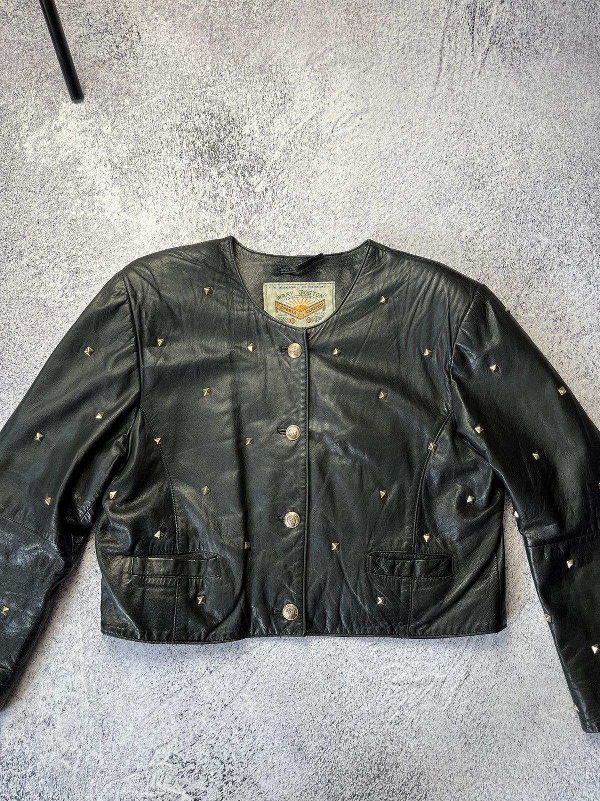 Vintage Crazy True Vintage Cycle Rider Leather Jacket Biker Rare Size S / US 4 / IT 40 - 3 Thumbnail
