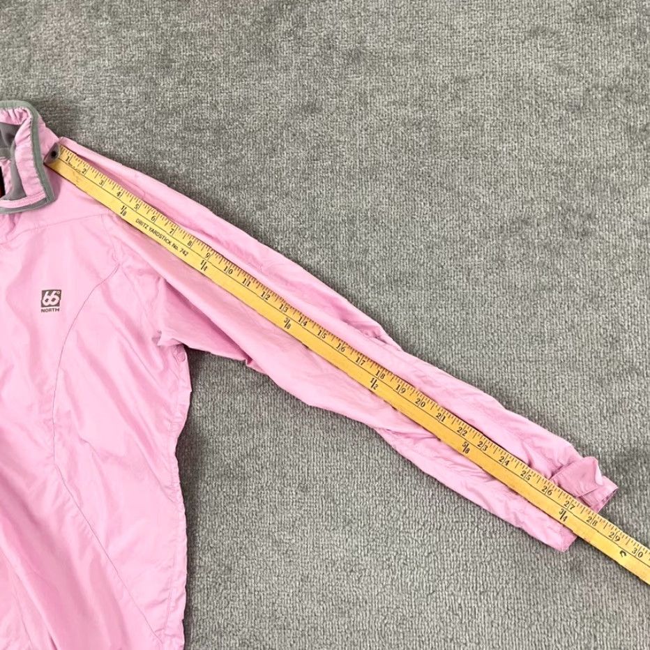 Pinko 66 North Jacket Women Small Pink Lightweight Windbreaker 1/2 Zip Pullover Hiking Size S / US 4 / IT 40 - 6 Thumbnail