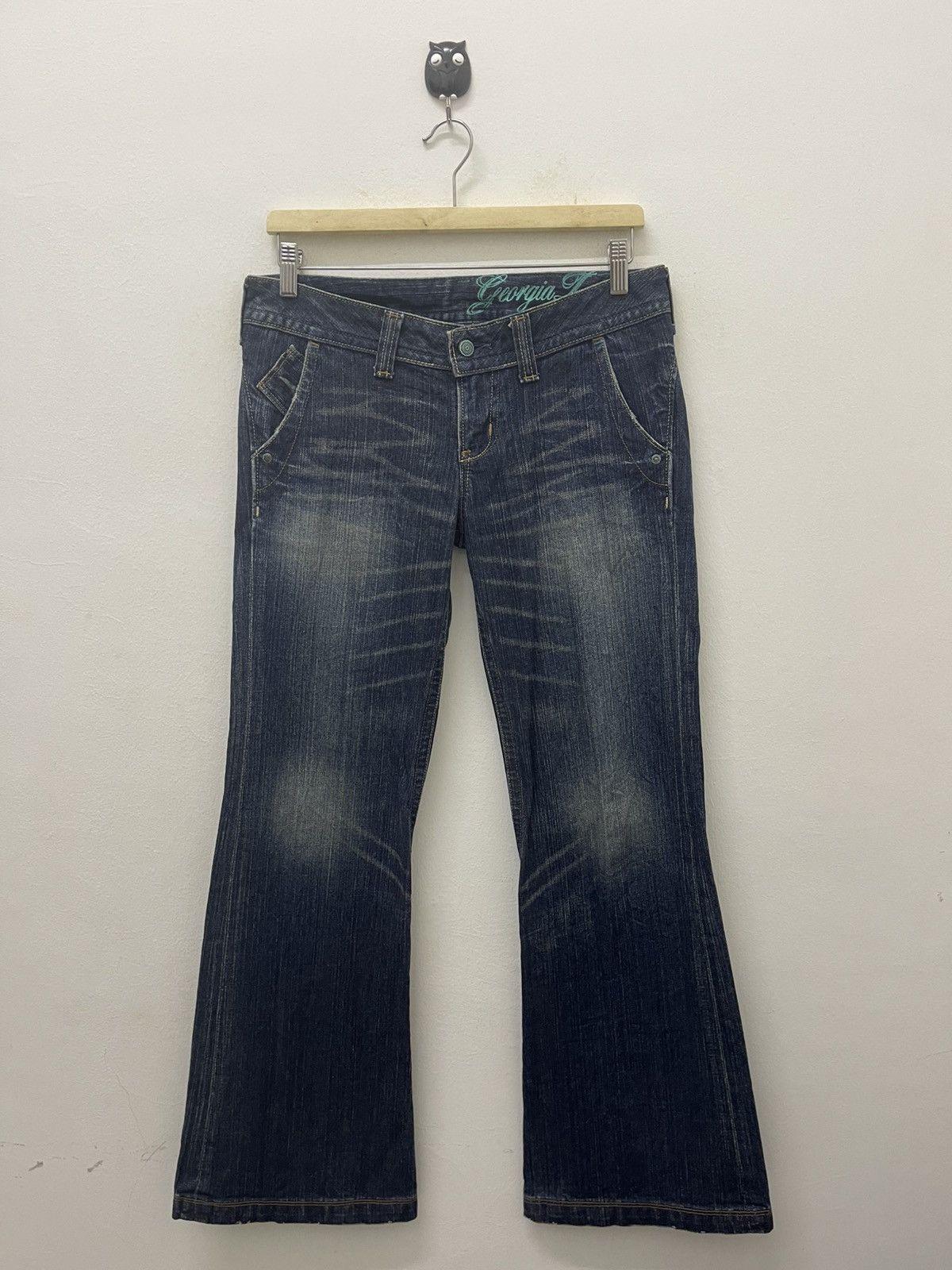 Japanese Brand Rare GEORGIA LOVE Flare ifsixwasnine hysteric lgb style Size US 32 / EU 48 - 6 Thumbnail