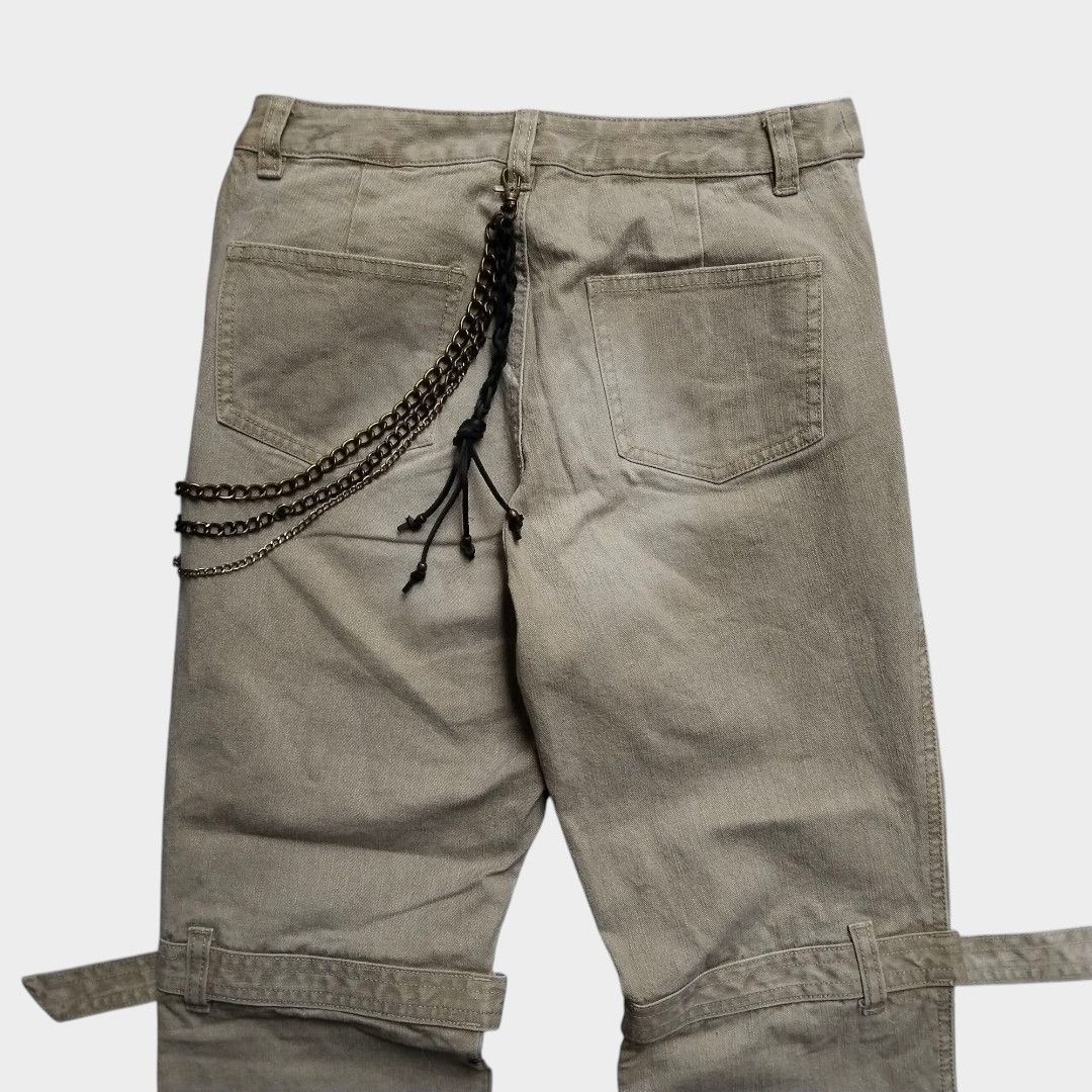 If Six Was Nine × Japanese Brand Livre Claire whisker effect flared jean Size US 28 / EU 44 - 4 Thumbnail