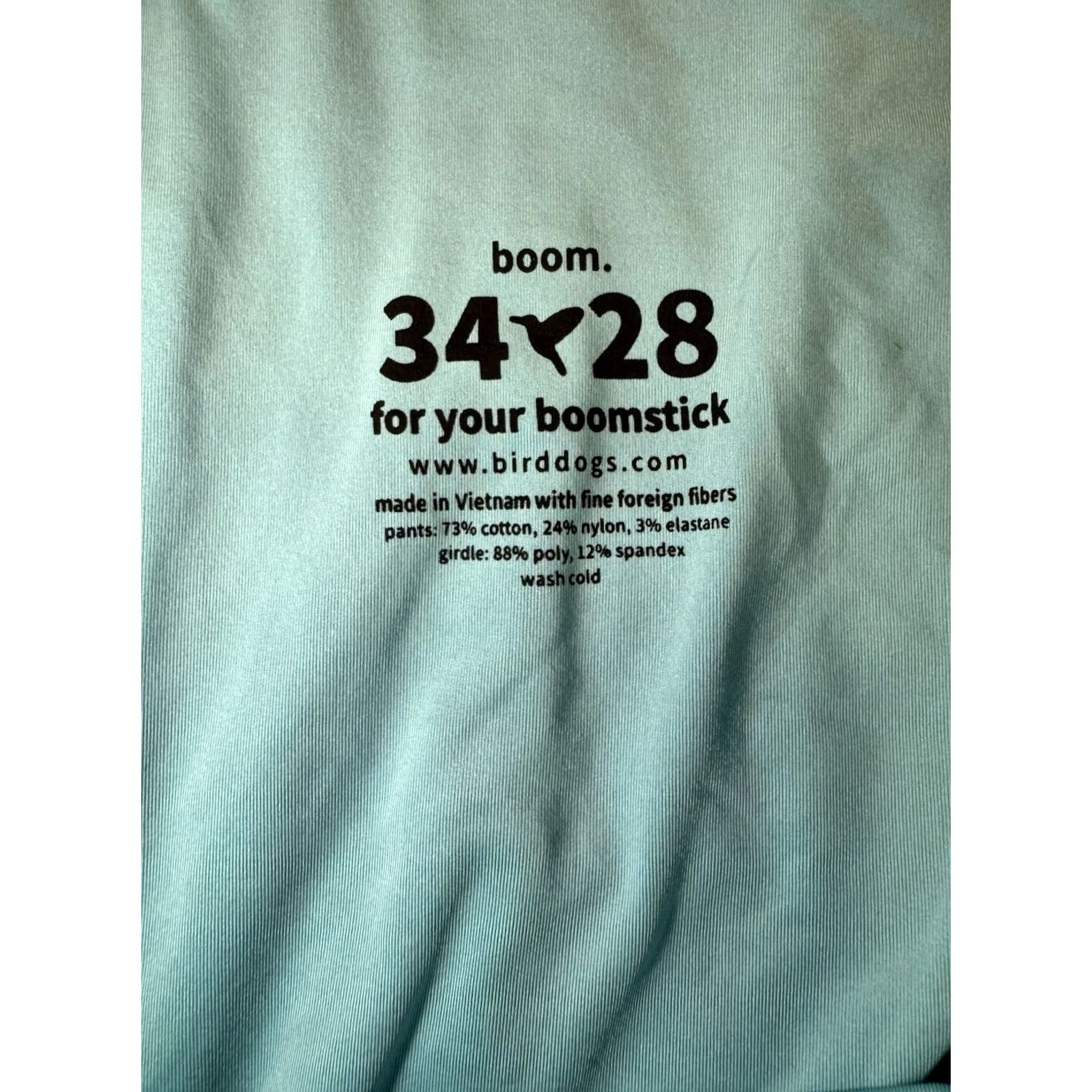 Vintage Bird Dogs Pants Mens 34x28 Gray Boom For Your Boomstick Lined Chino (fits 34x27) Size US 34 / EU 50 - 3 Thumbnail