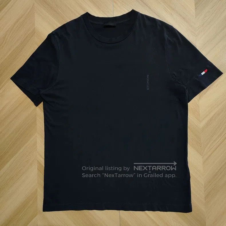 Moncler Moncler Men's Black Short Sleeve T. Size US M / EU 48-50 / 2 - 1 Thumbnail