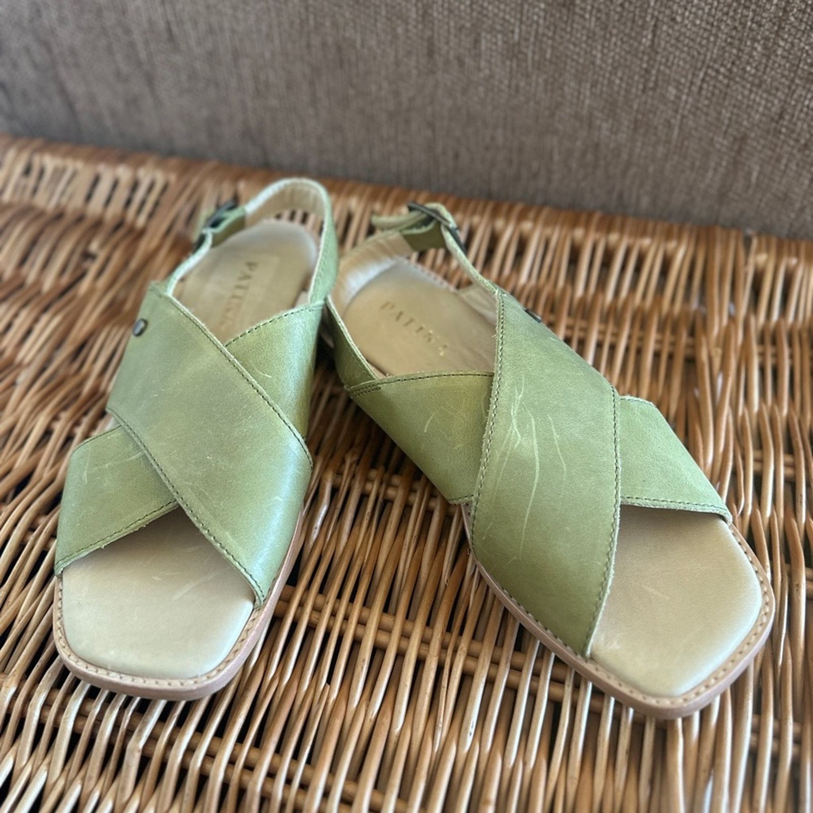 Other Patina sandals in the prettiest green. Size 7 Size US 7.5 / IT 37.5 - 1 Thumbnail