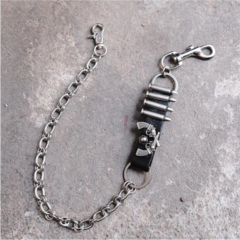 Jewelry Metal Pistol bullet Wallet Belt Chain Trousers Size ONE SIZE - 2 Thumbnail