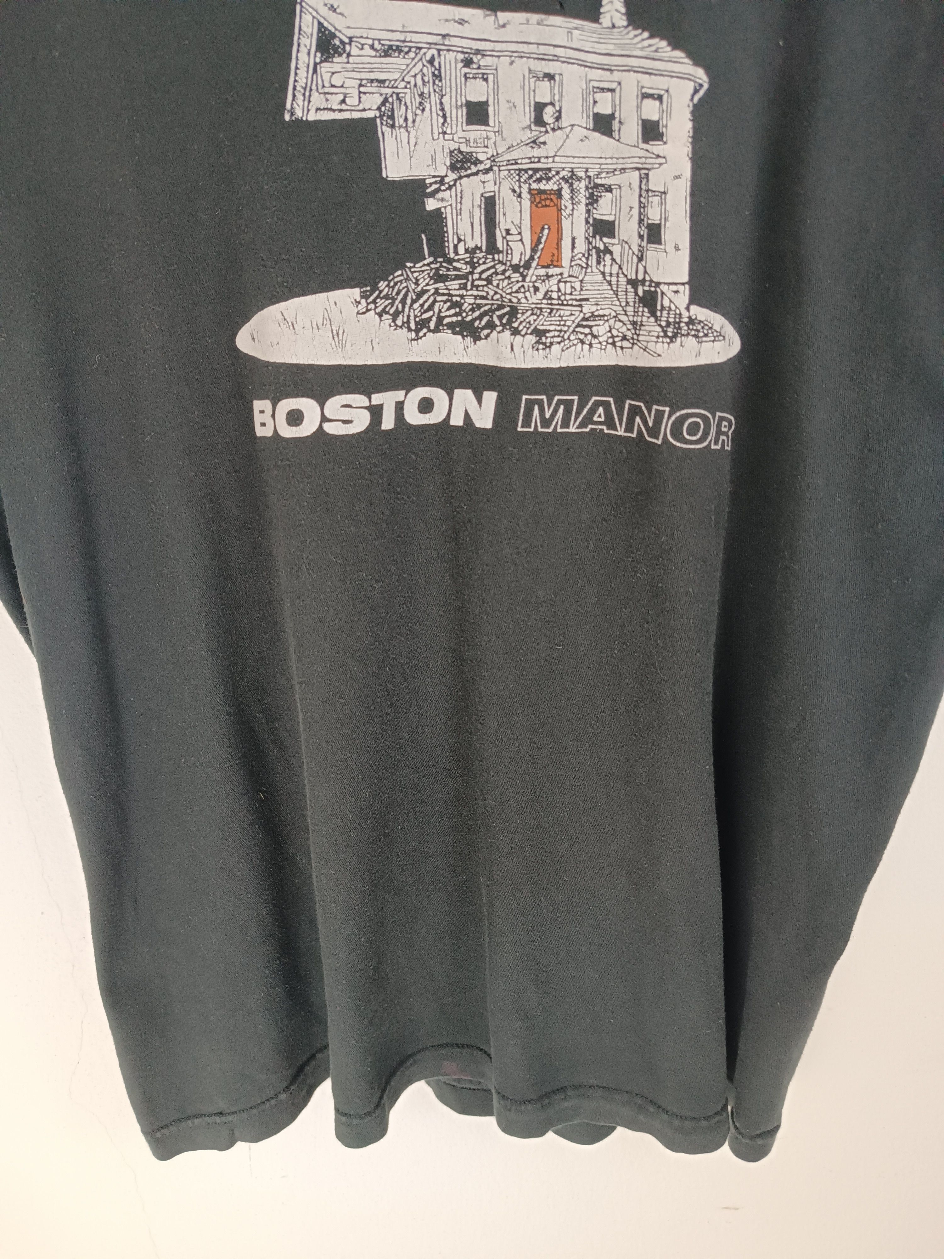 Band Tees VINTAGE Y2K FADED BOSTON MANOR (nothing seaway trophy eyes) Size US M / EU 48-50 / 2 - 9 Thumbnail