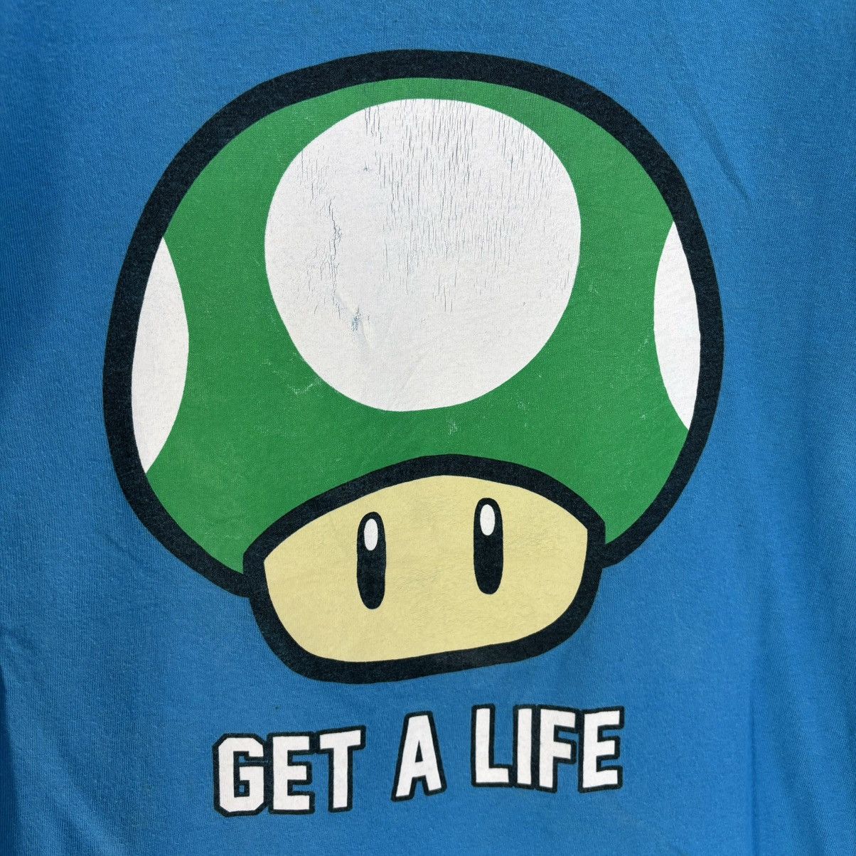 🔥SUPER MARIO BROS Get A Life T-shirt 🔥
