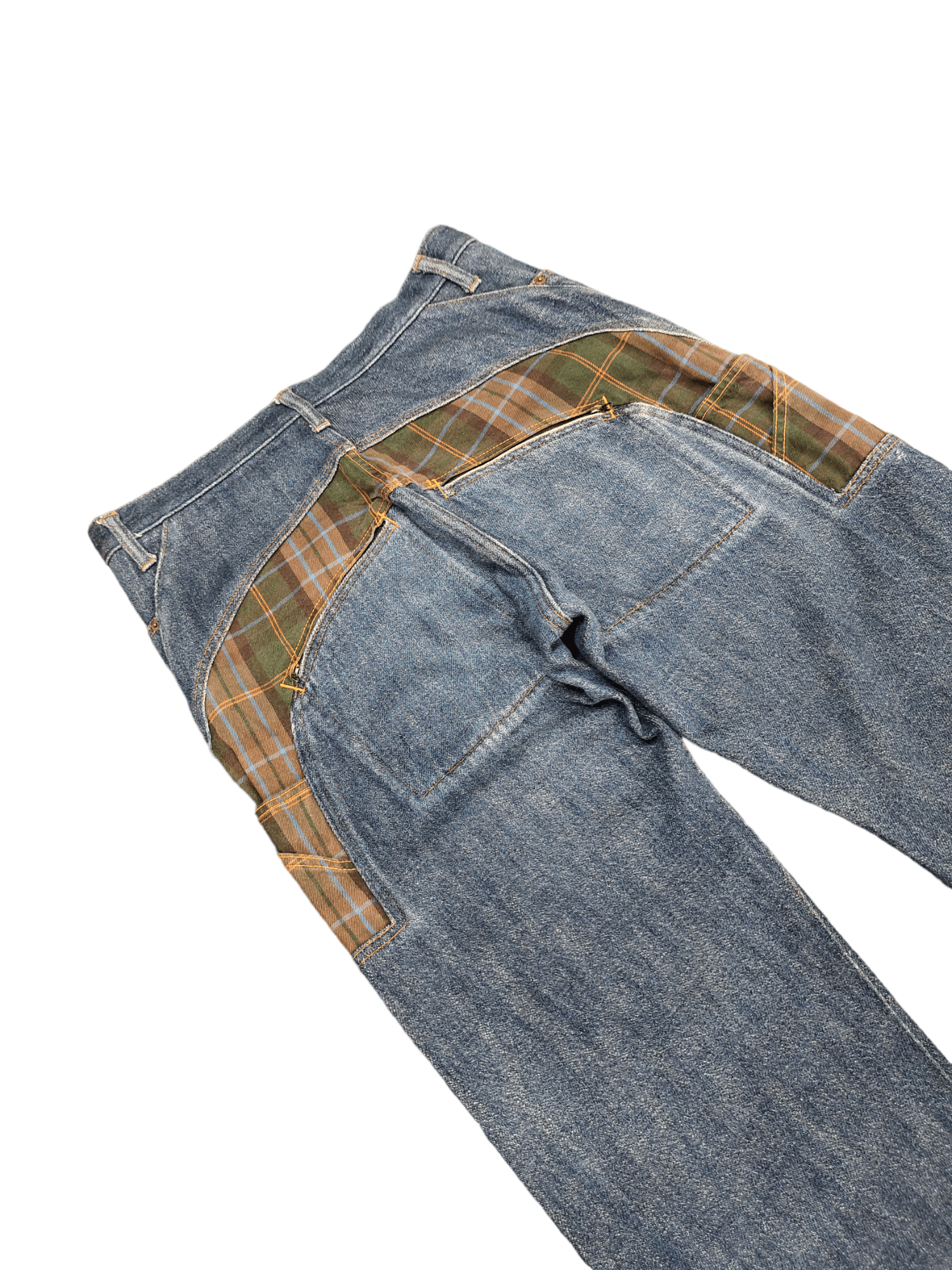 realmad HECTIC Baggy Jeans Hectic Japan Wide Leg Baggy Jeans Y2k Streetwear Size US 35 - 3 Thumbnail