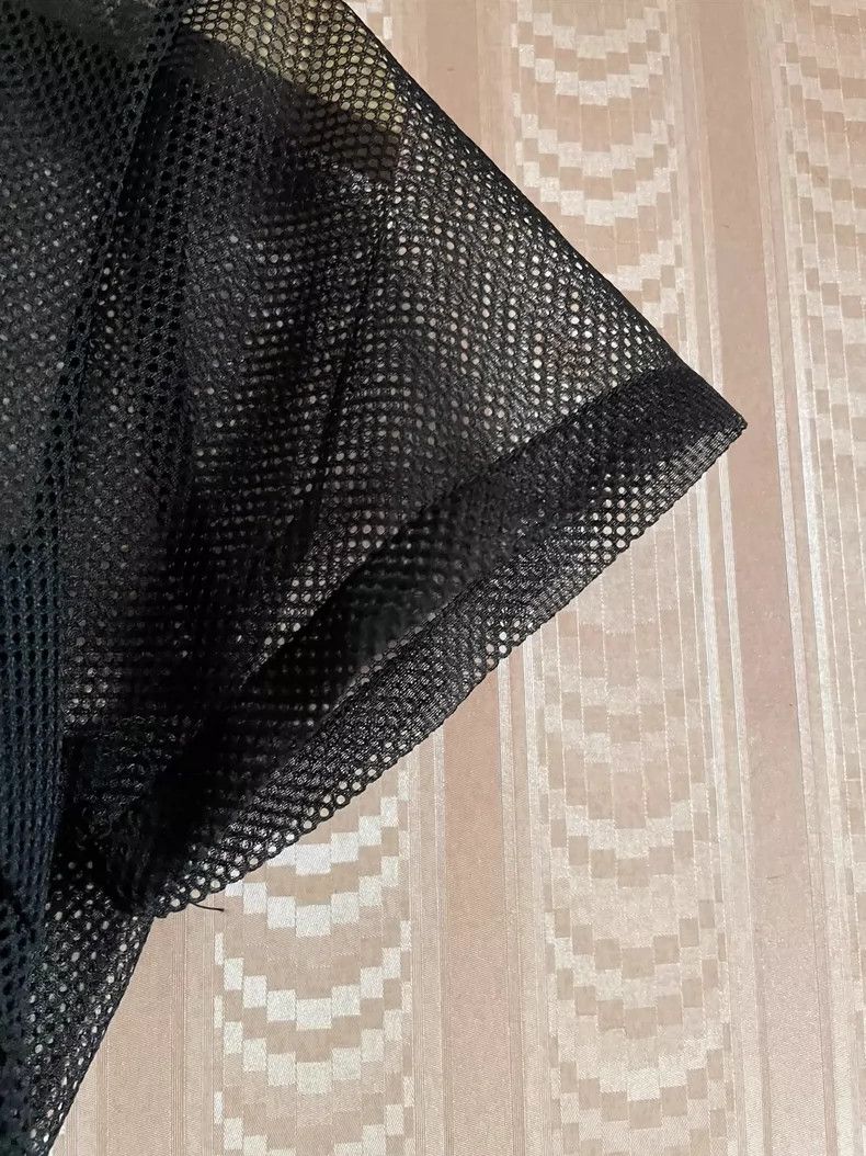 Y's Y's 90s black mesh short sleeves Size ONE SIZE - 4 Thumbnail