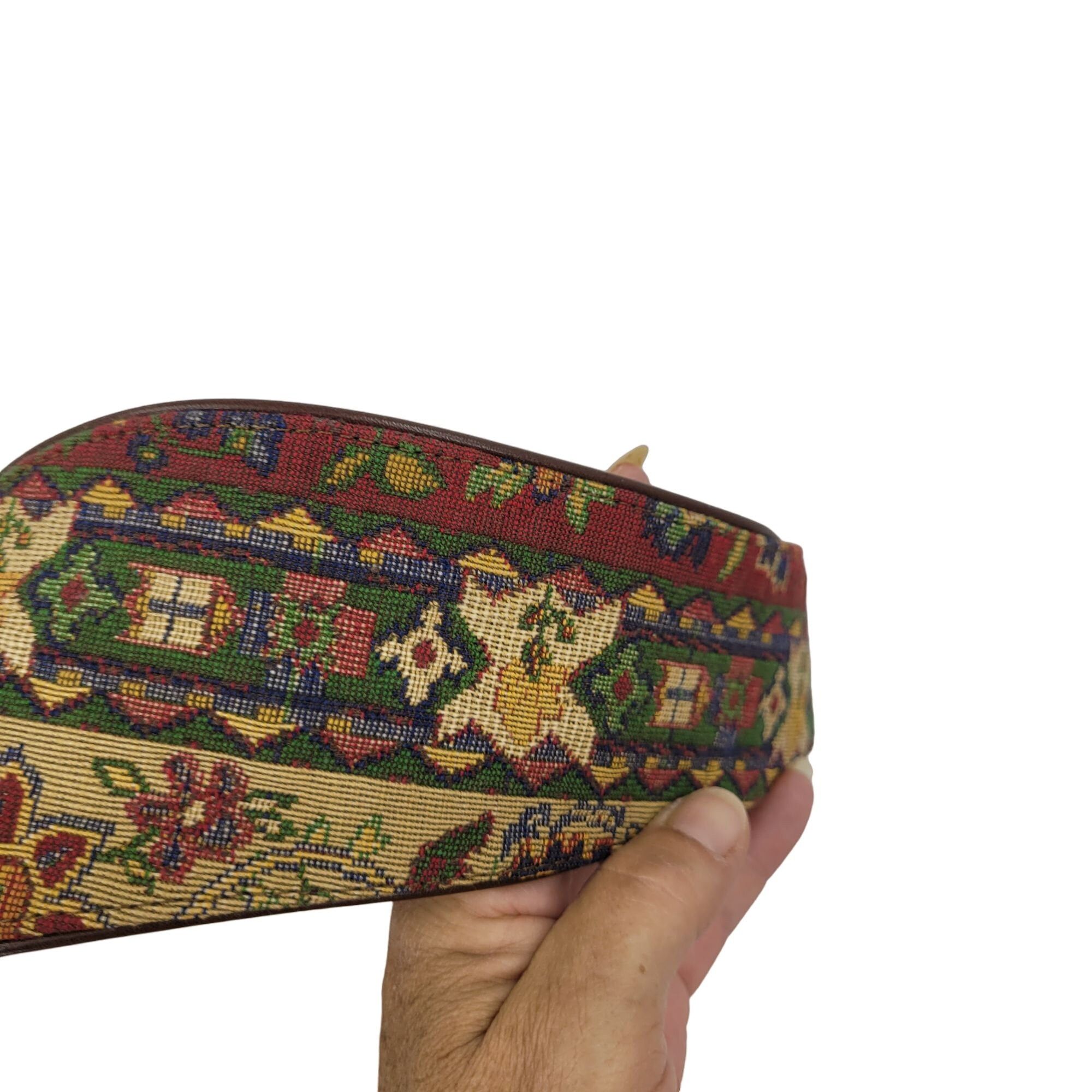 Vintage Vtg Womens Victorian Revival Belt Sz S Statement Regal Tapes Size ONE SIZE - 10 Thumbnail
