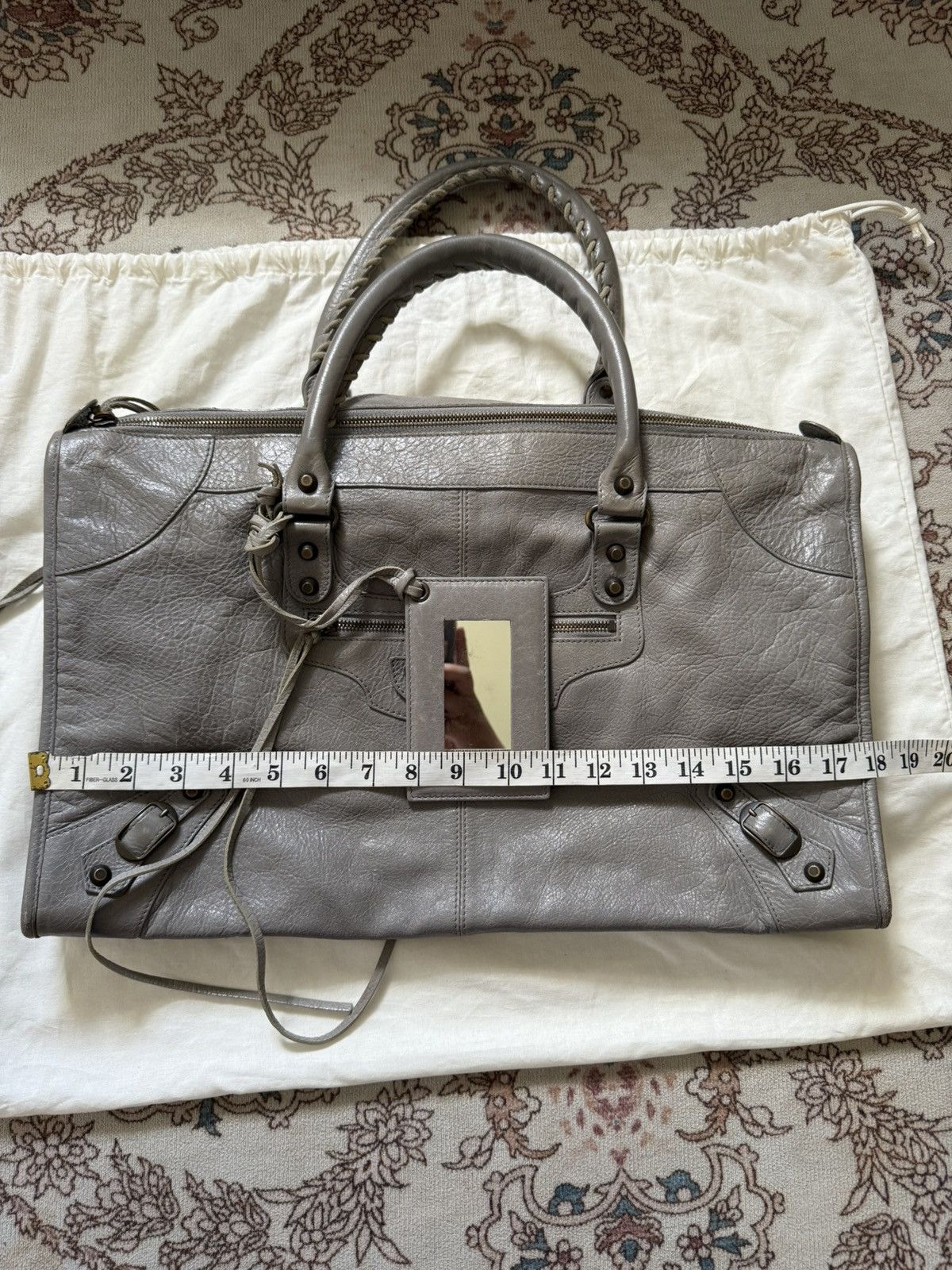 Balenciaga 2000s Balenciaga Work Bag lambskin leather Size ONE SIZE - 19 Thumbnail