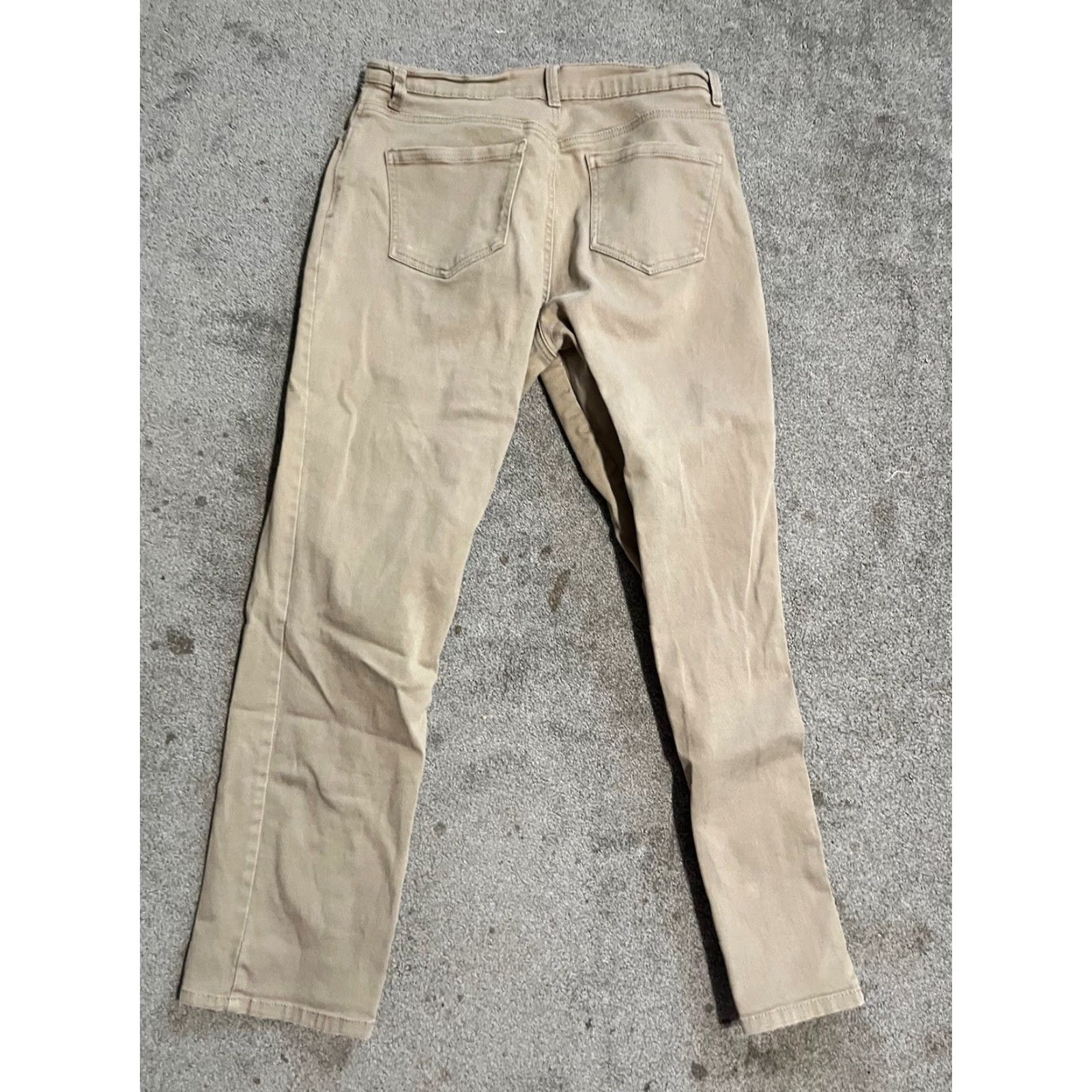 Gloria Vanderbilt Gloria Vanderbilt Jeans Women’s BeIGe Denim Amanda Straight Leg 8 Regular Inseam 29 Denim Gloria Vanderbilt Amanda Womens Jeans Beige 8 Size 30" / US 8 / IT 44 - 3 Thumbnail