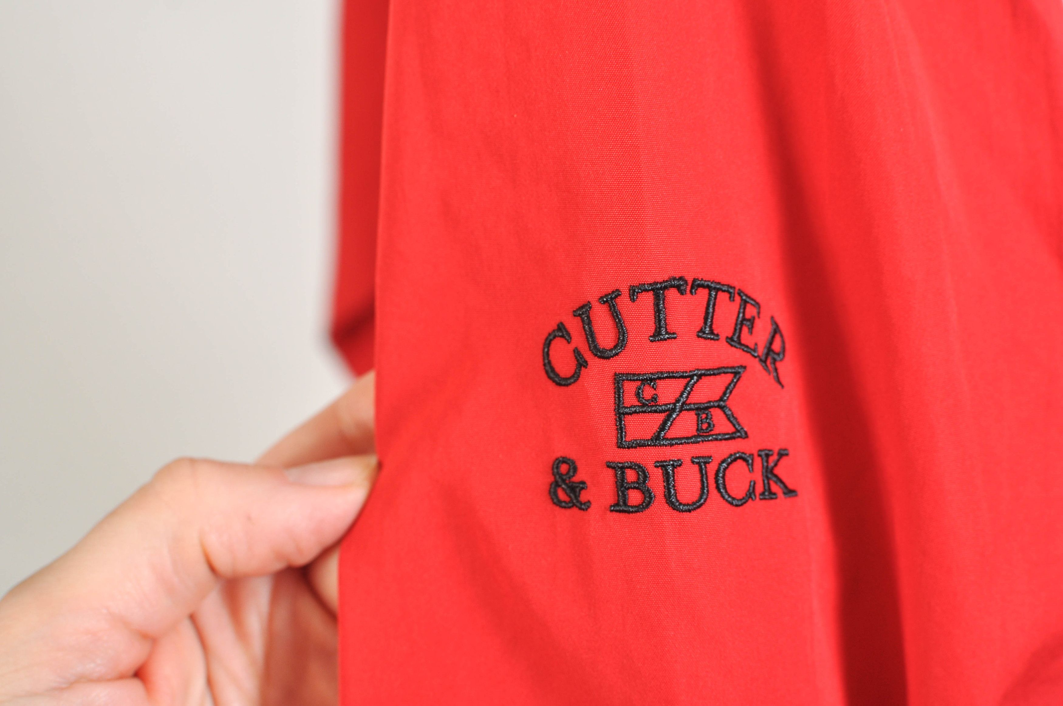 Cutter & Buck Red Cutter & Buck Overhead Jacket | Size L Size US L / EU 52-54 / 3 - 4 Thumbnail