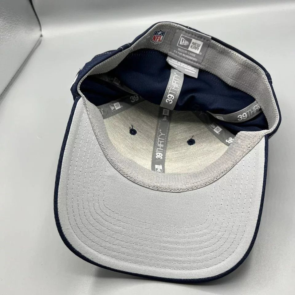 New Era New England Patriots Hat Men M-L Stretch Fitted New Size ONE SIZE - 7 Thumbnail