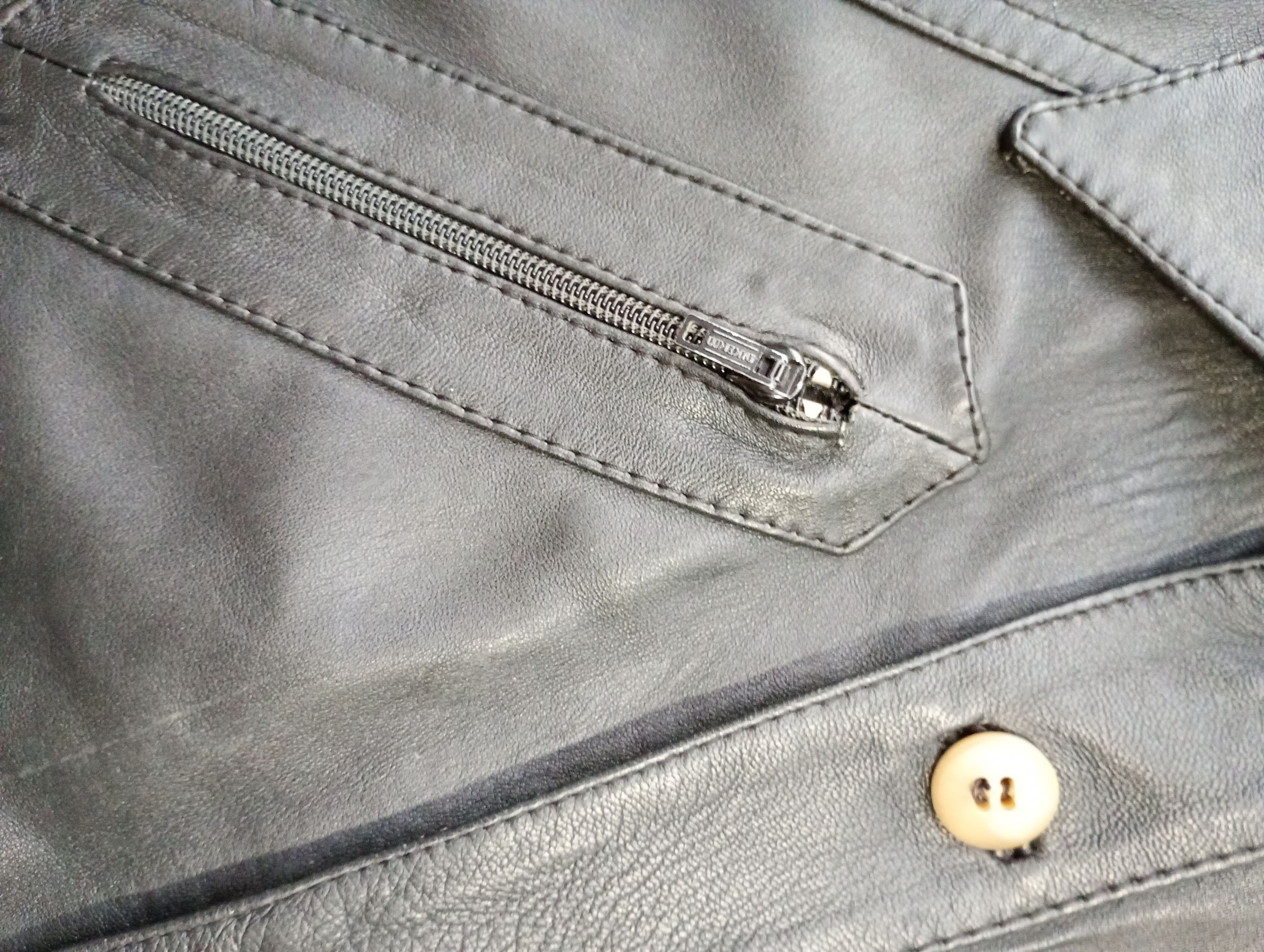 Vintage Leather Jacket Vintage 60-70's Size US M / EU 48-50 / 2 - 9 Thumbnail