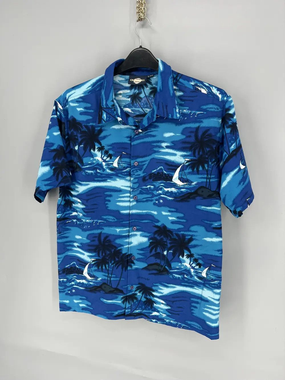 Vintage Vintage 90s Aloha Wear Hawaiian Shirt Summer American Size US L / EU 52-54 / 3 - 3 Thumbnail