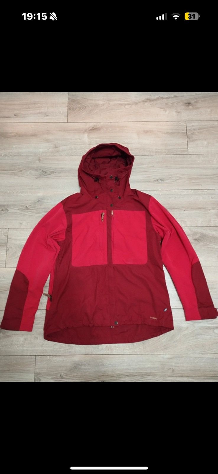 Fjallraven Fjallraven Keb G1000 Jacket Trekking size XL red Size XL / US 12-14 / IT 48-50 - 1 Thumbnail