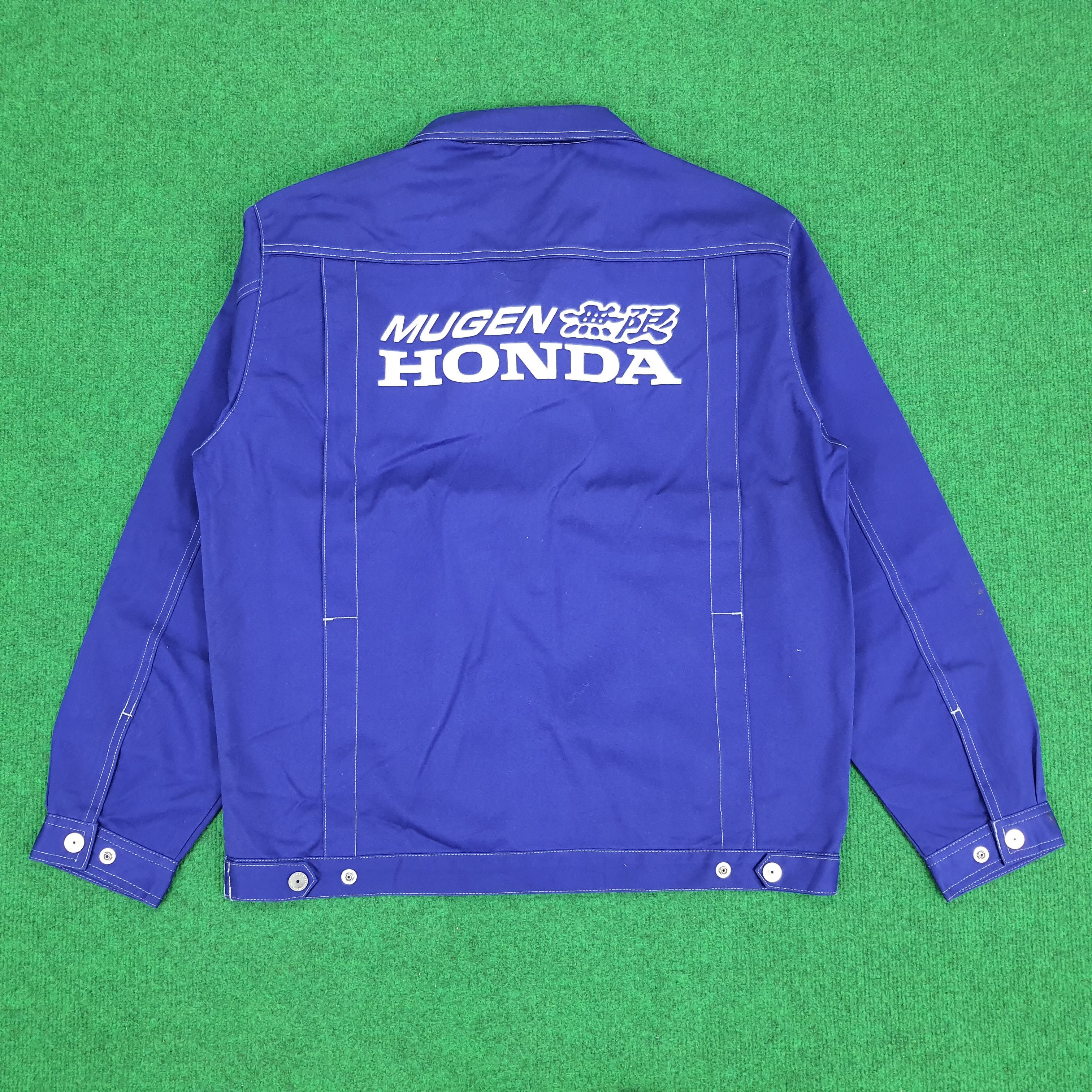 Japanese Brand Vintage HONDA Mugen Japanese Racing Workwear Jacket Size US M / EU 48-50 / 2 - 1 Thumbnail