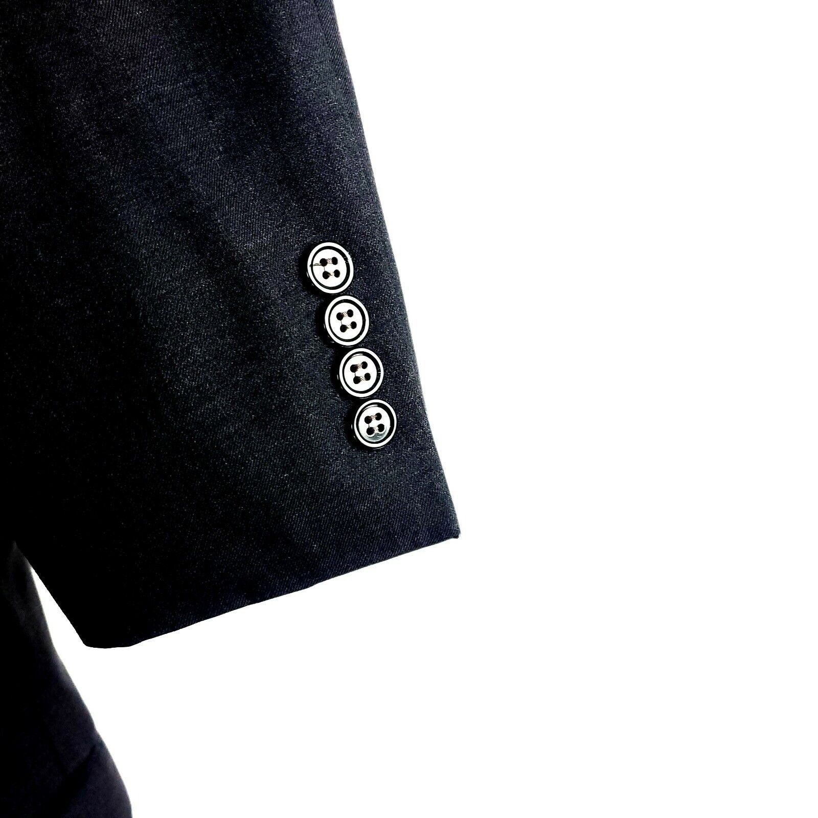 Jos. A. Bank Jos A Bank Signature Gold 2 Button Suit Jacket 40R Gray Blaz Size 40R - 4 Thumbnail