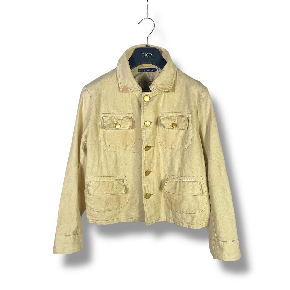 Vintage Polo Ralph Lauren Sanforized Multipocket Crop Jacket