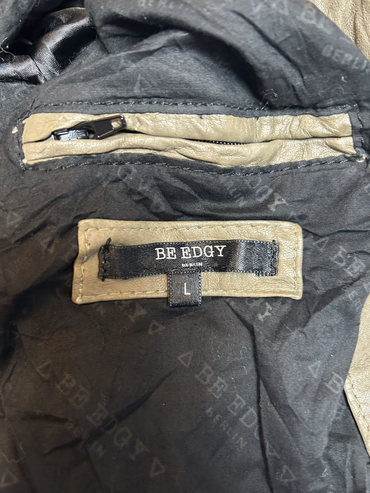 Genuine Leather BE EDGY BERLIN LEATHER JACKET Size L / US 10 / IT 46 - 6 Thumbnail
