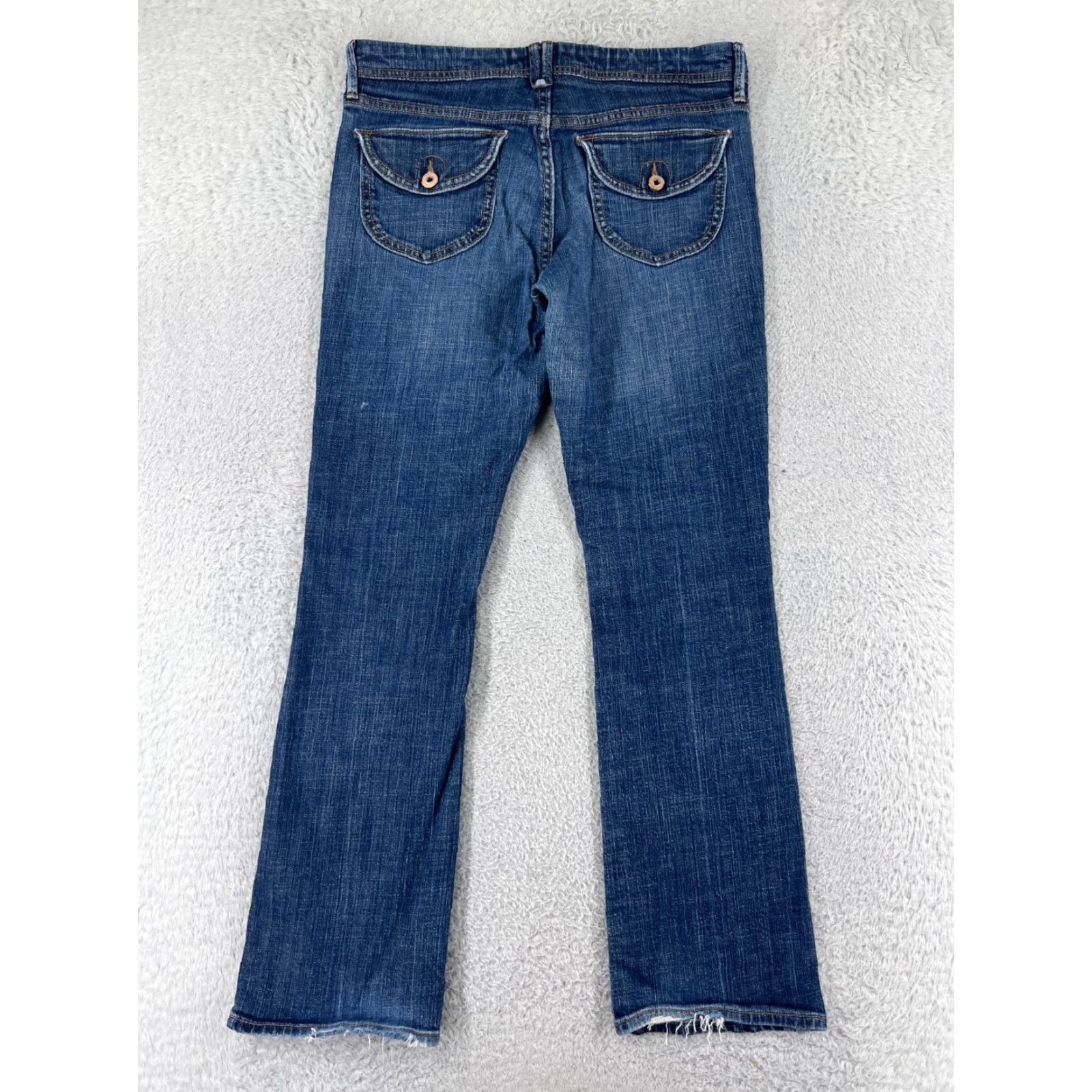 Old Navy Old Navy Blue Denim Jeans Bootcut - Jeans - 6 - Womens - Medium Wash - 29in Inseam - Cotton - Regular Fit Size 28" / US 6 / IT 42 - 2 Thumbnail