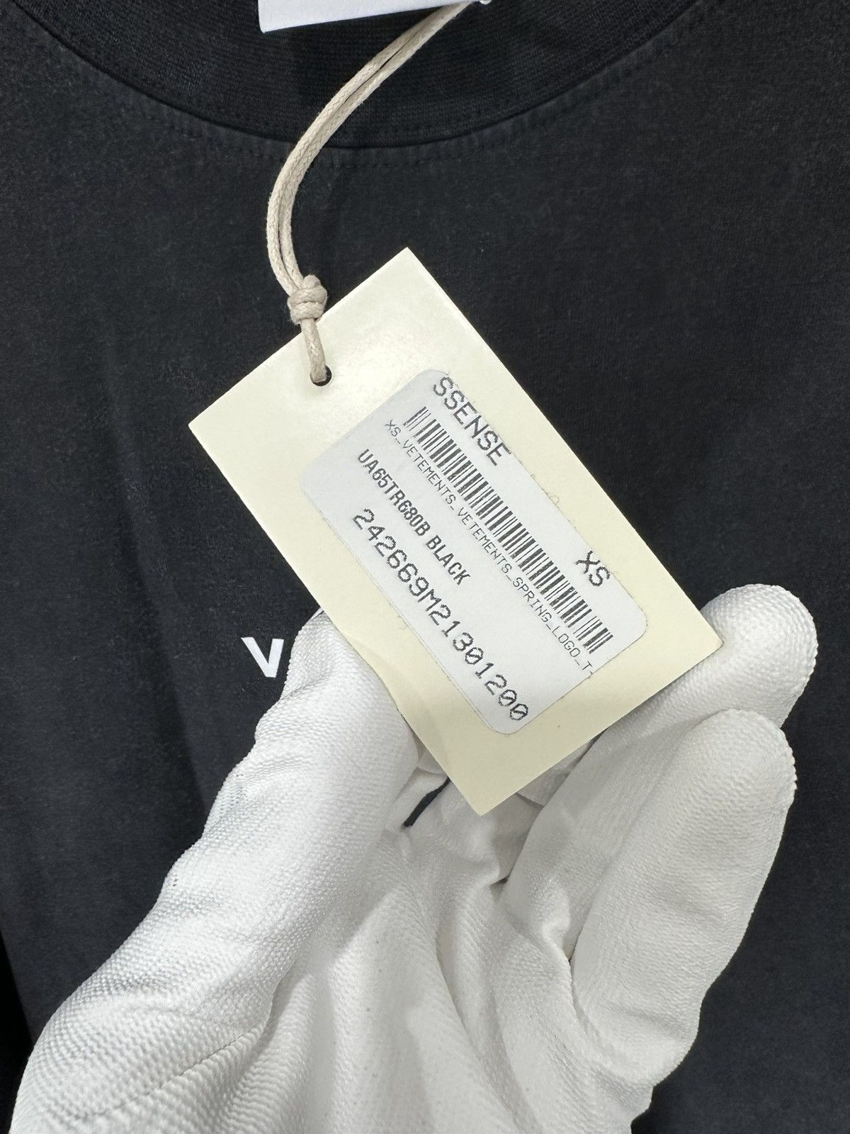 Vetements Vetements Spring Water Tee Black Xs Size US XS / EU 42 / 0 - 7 Thumbnail