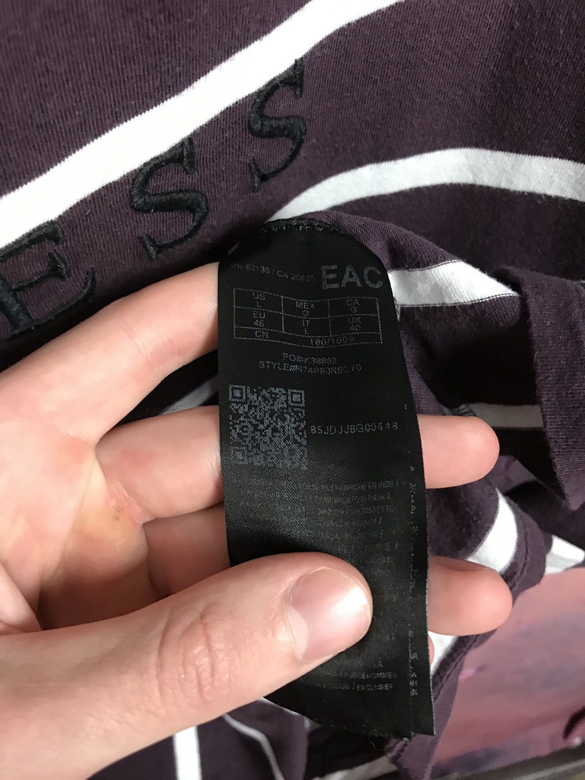Guess × Vintage Guess luxury streetwear tee Size US L / EU 52-54 / 3 - 6 Thumbnail